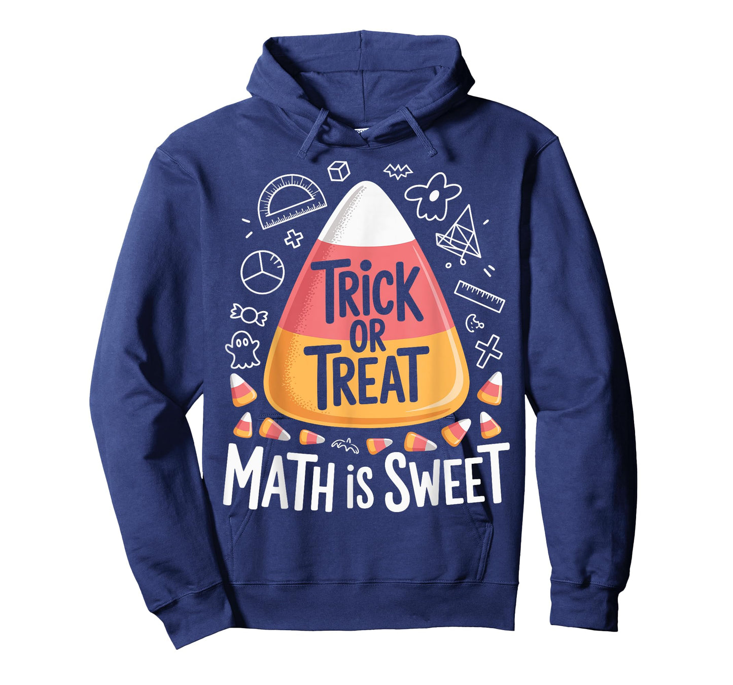 Trick or Treat Math Is Sweet - Spooky Halloween Teacher T-Shirt