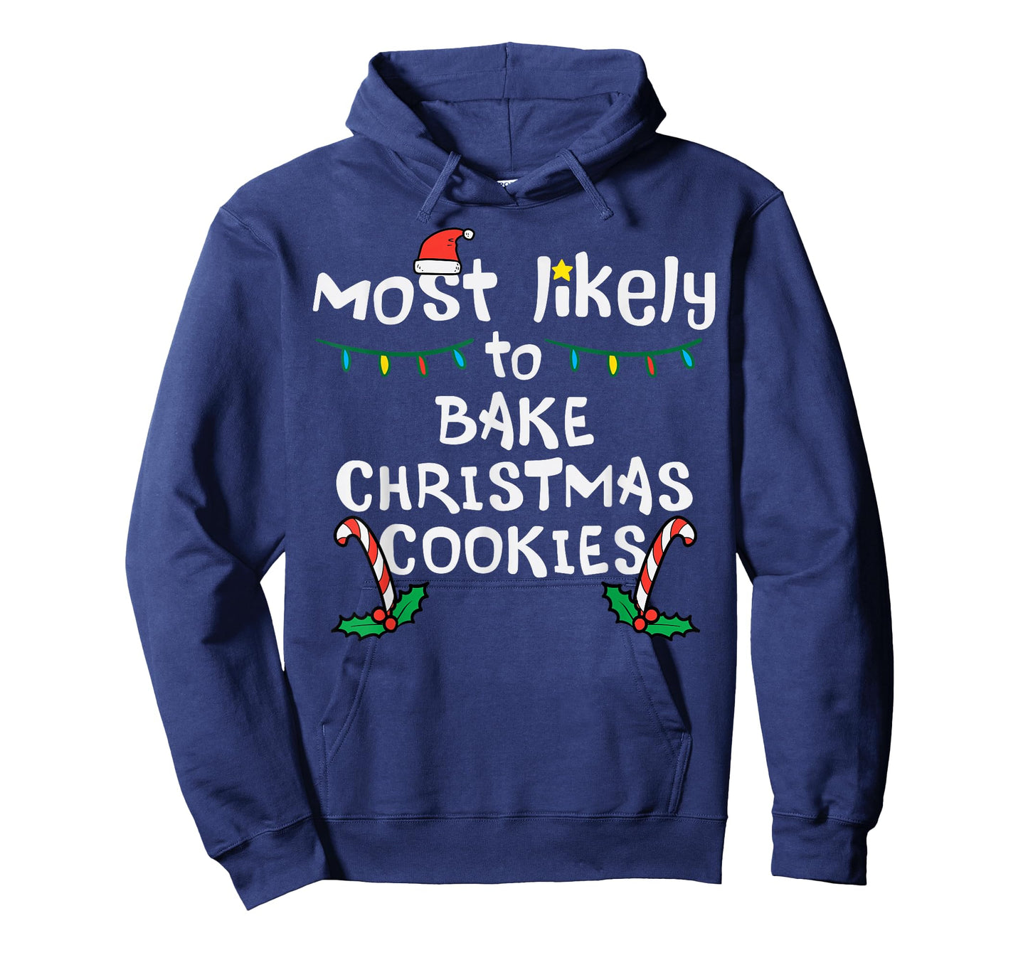 Most Likely Bake Christmas Cookie Xmas Family Matching Girls T-Shirt