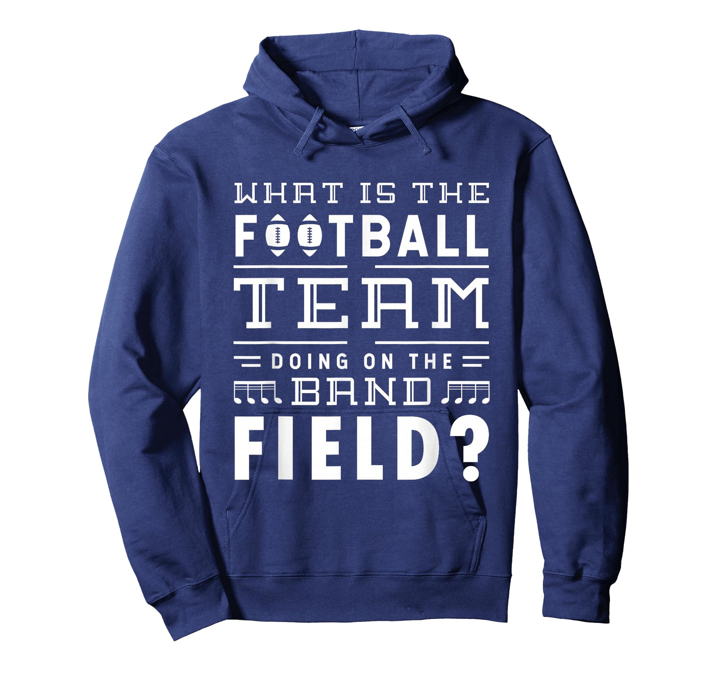 What is the football team doing on the band field Football T-Shirt