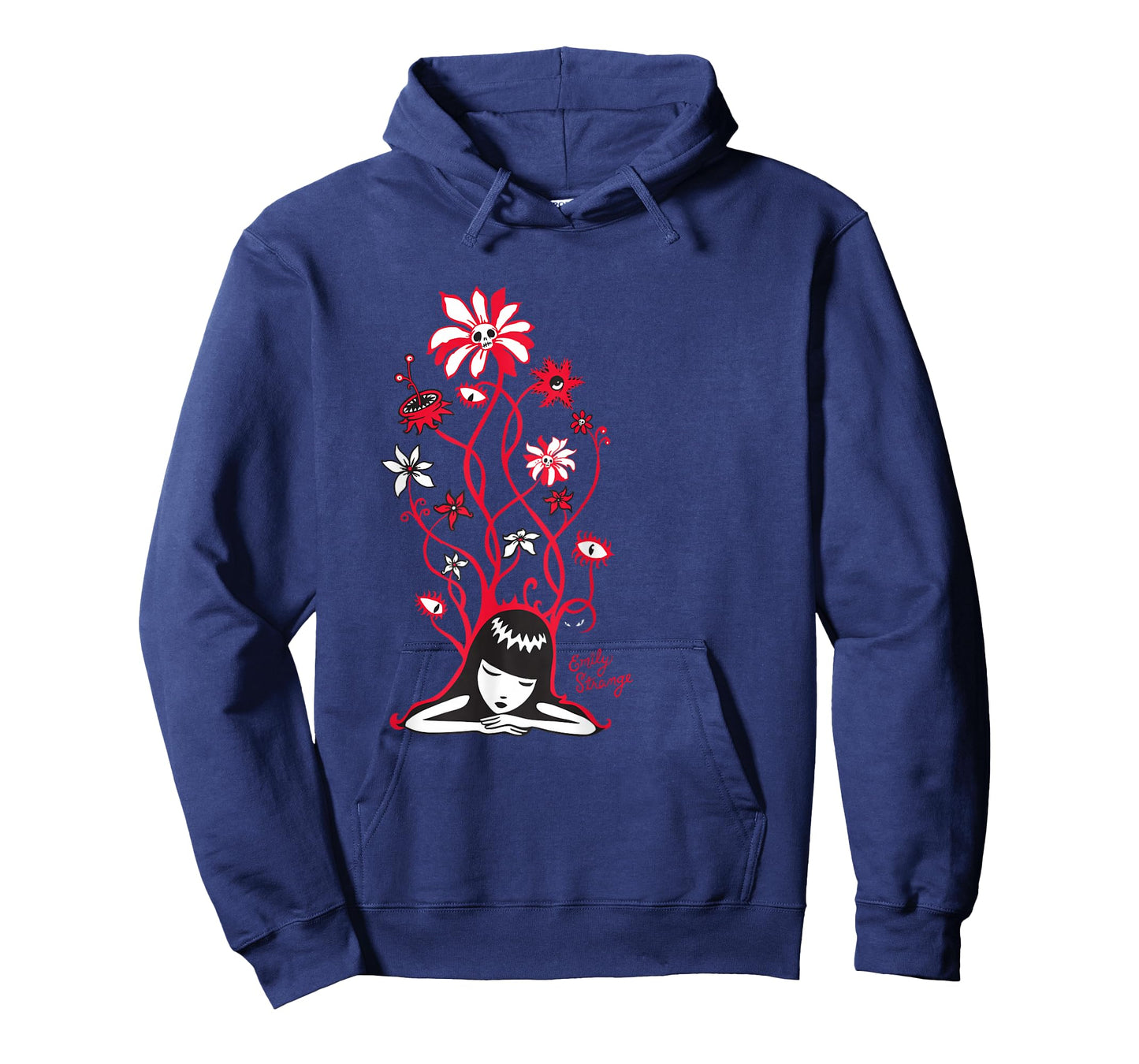 Emily The Strange Flower Power Cat Nap T-Shirt