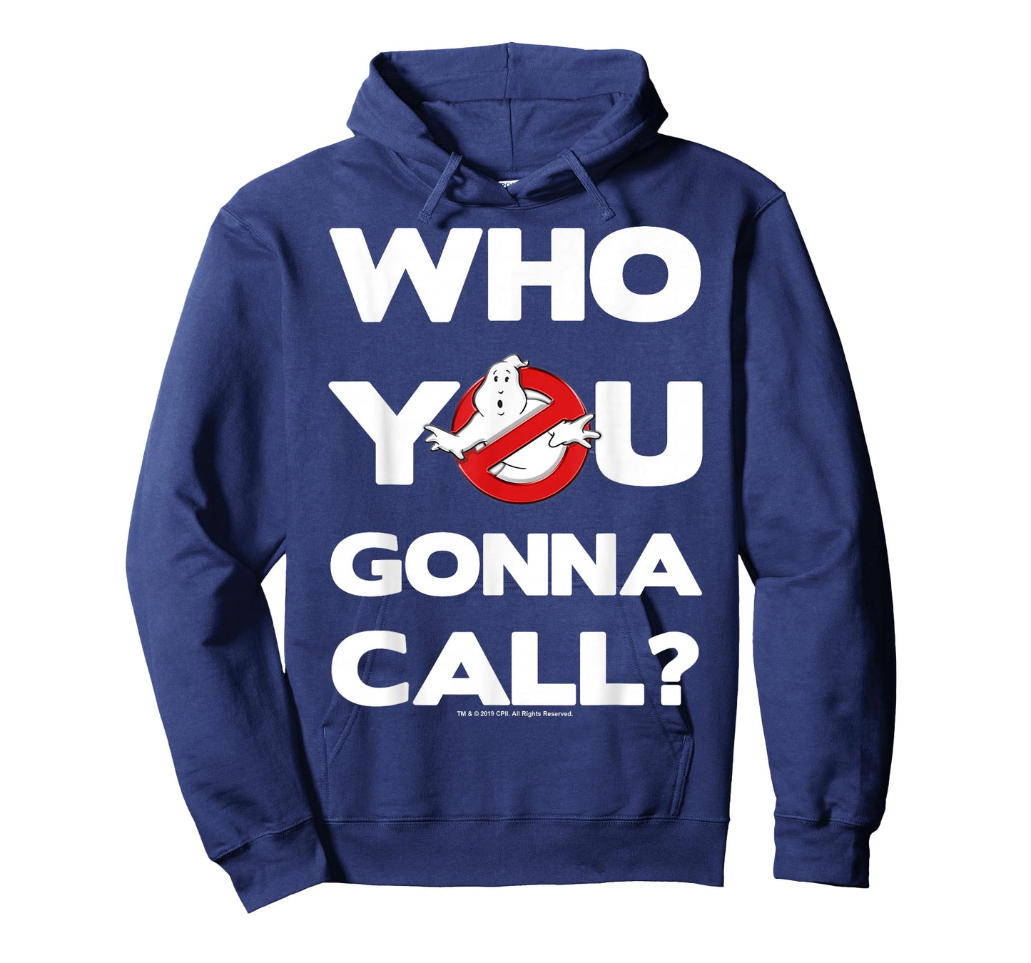 Ghostbusters Who You Gonna Call Bold Text Movie Logo T-Shirt