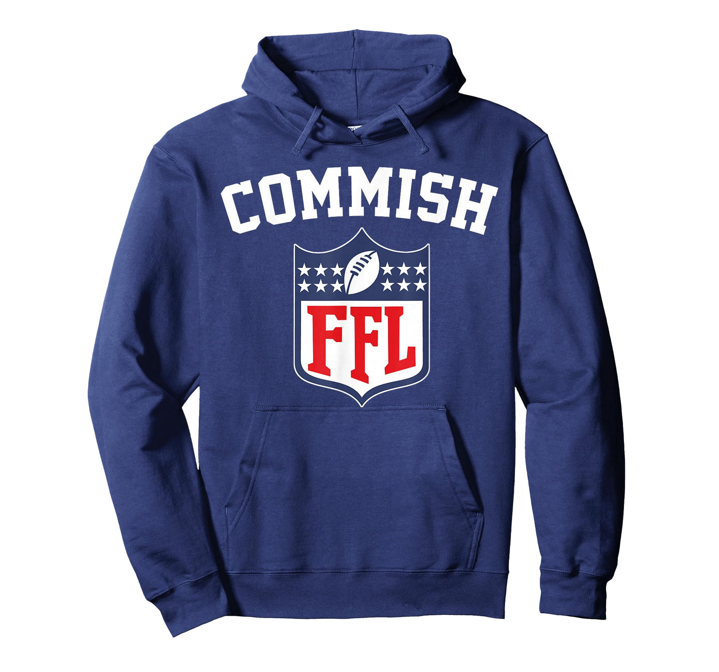 The Commish funny Fantasy Football League FFL Commish T-Shirt