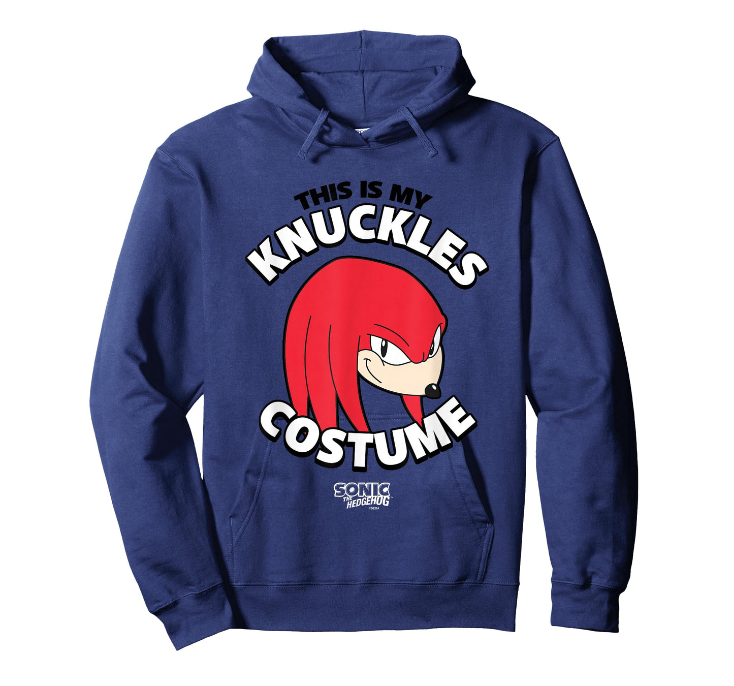 Sonic The Hedgehog Halloween Retro Knuckles Costume T-Shirt