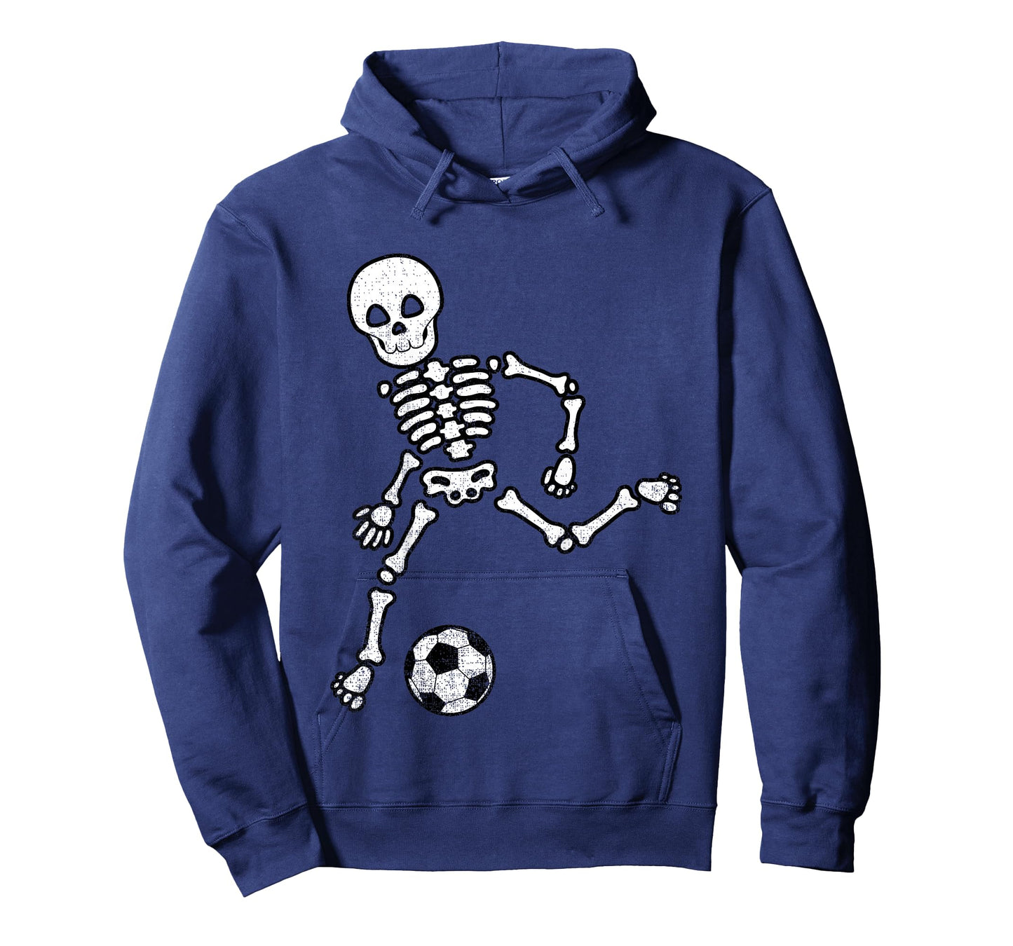 Kids Skeleton Soccer Shirt Halloween Sport Player Costume T-Shirt