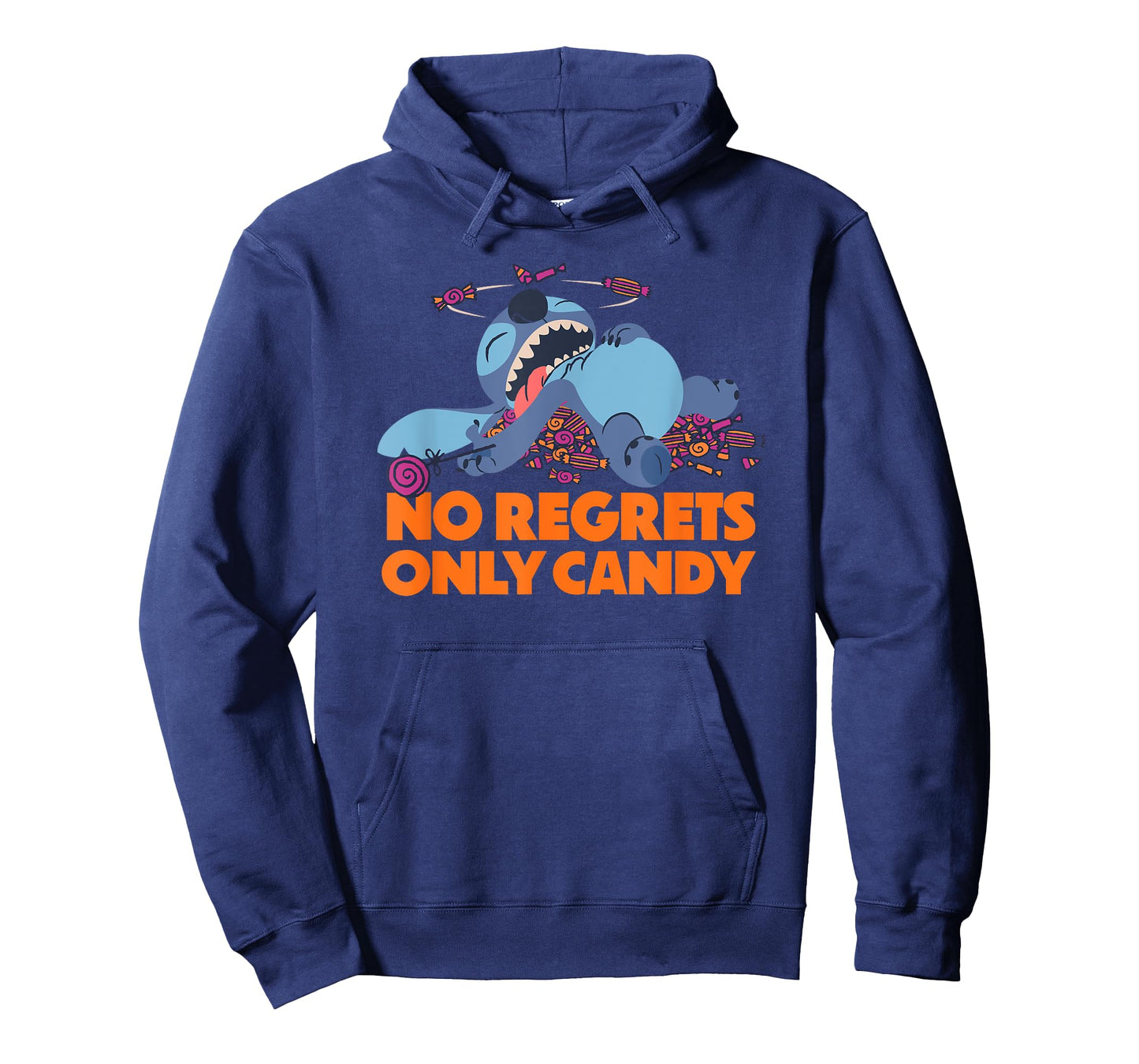 Amazon Essentials Stitch Halloween No Regrets Only Candy T-Shirt