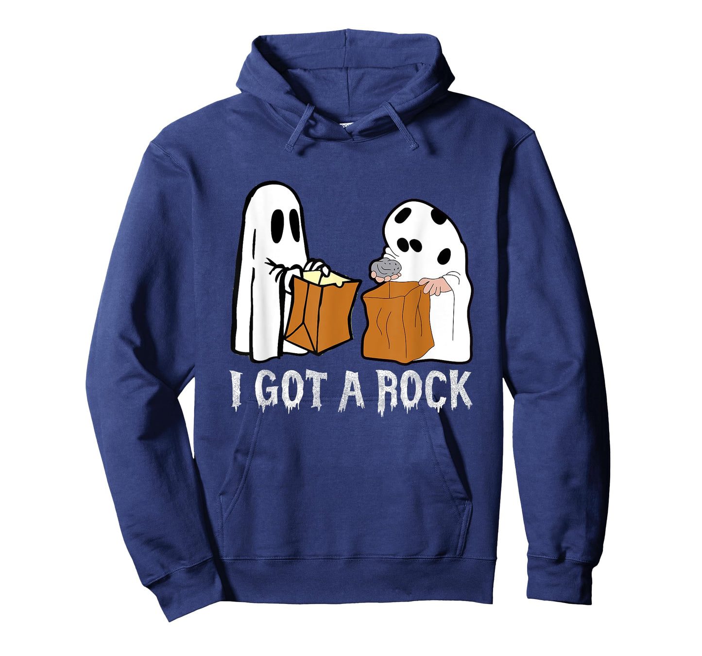 Funny Boo Ghost Scary I Got A Rock Halloween T-Shirt