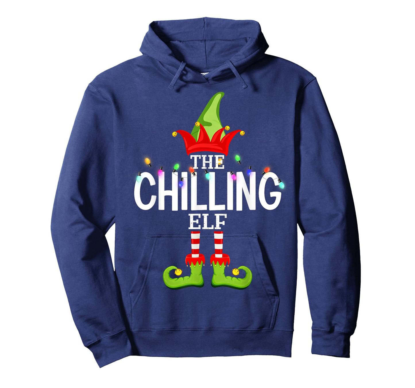 The Chilling Elf Christmas Matching Pajamas T-Shirt