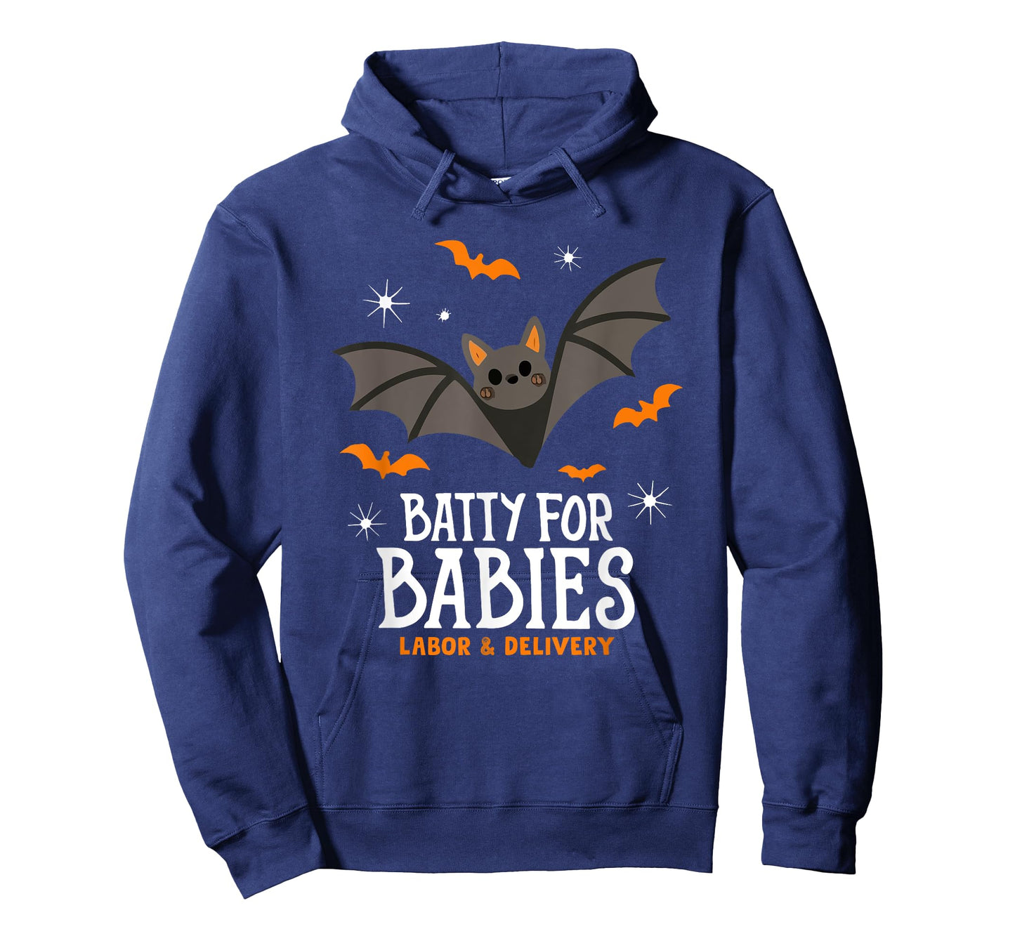 Cute Batty For Babies Labor And Delivery Nurse Halloween Bat T-Shirt