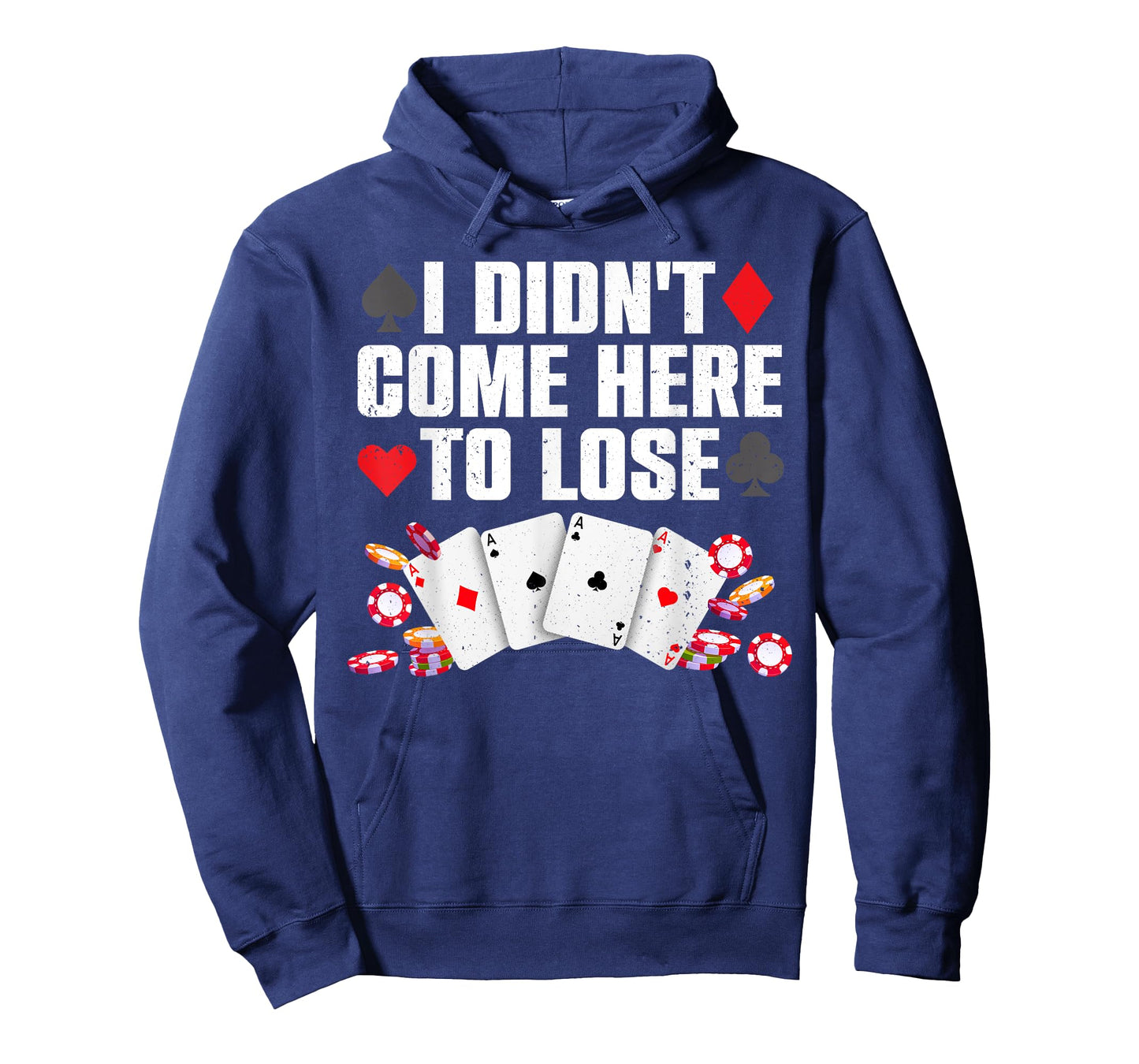 Cool Poker Player Art For Men Women Casino Lover Gamblers T-Shirt