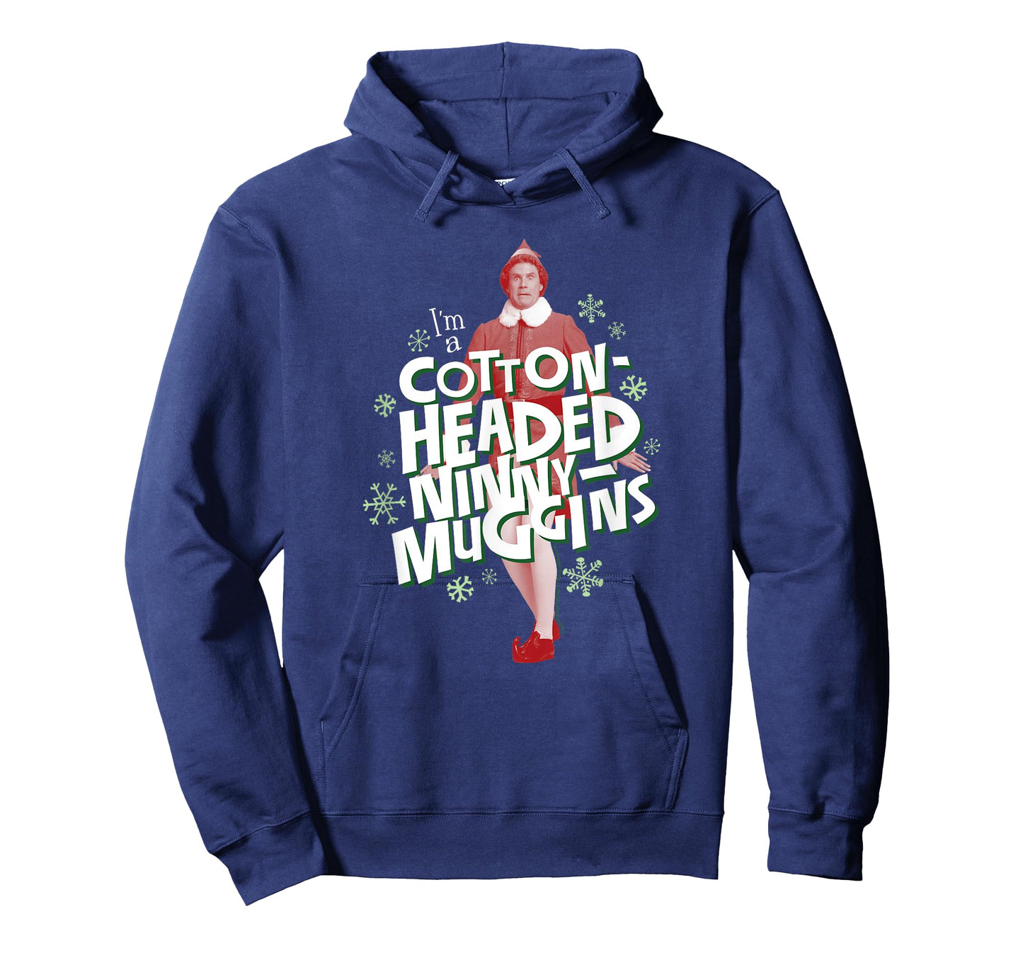 Elf Red Buddy I'm A Cotton-Headed Ninny Muggins T-Shirt