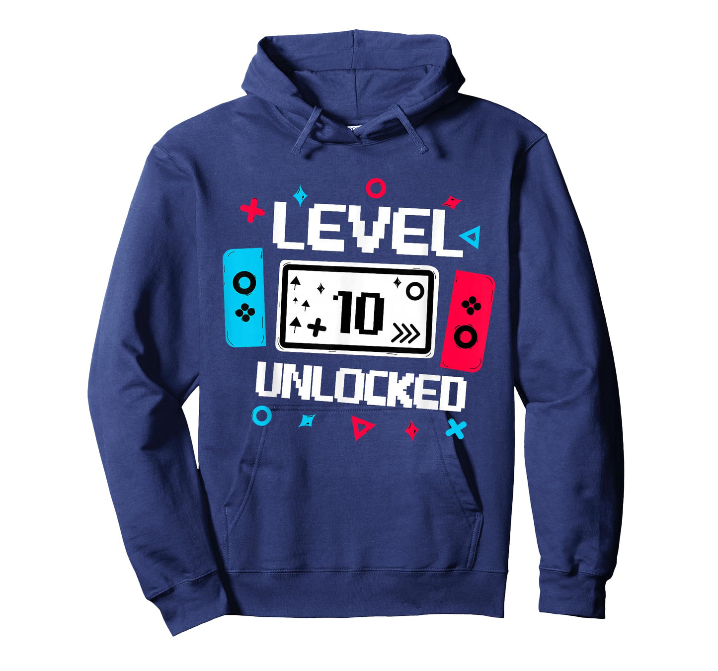 Level 10 unlocked Gamer 10th Birthday Gift Video Game lovers T-Shirt