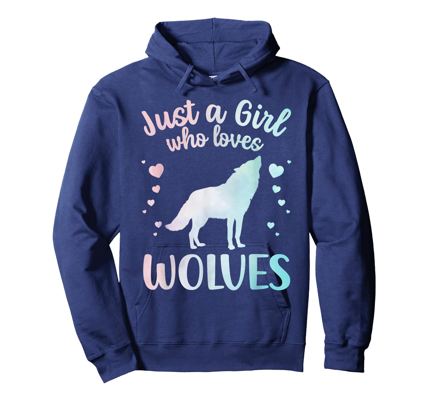 Cute Wolf Art for Women Girls Wof Pack Wolves Wolf Lover T-Shirt