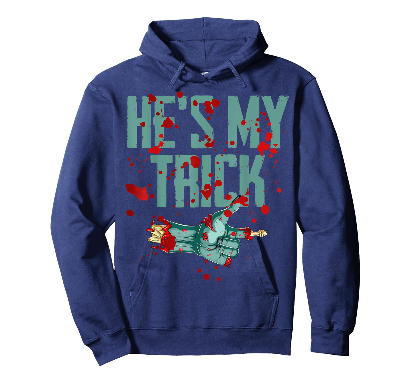 He's My Trick She's My Treat Halloween Zombie Matching T-Shirt
