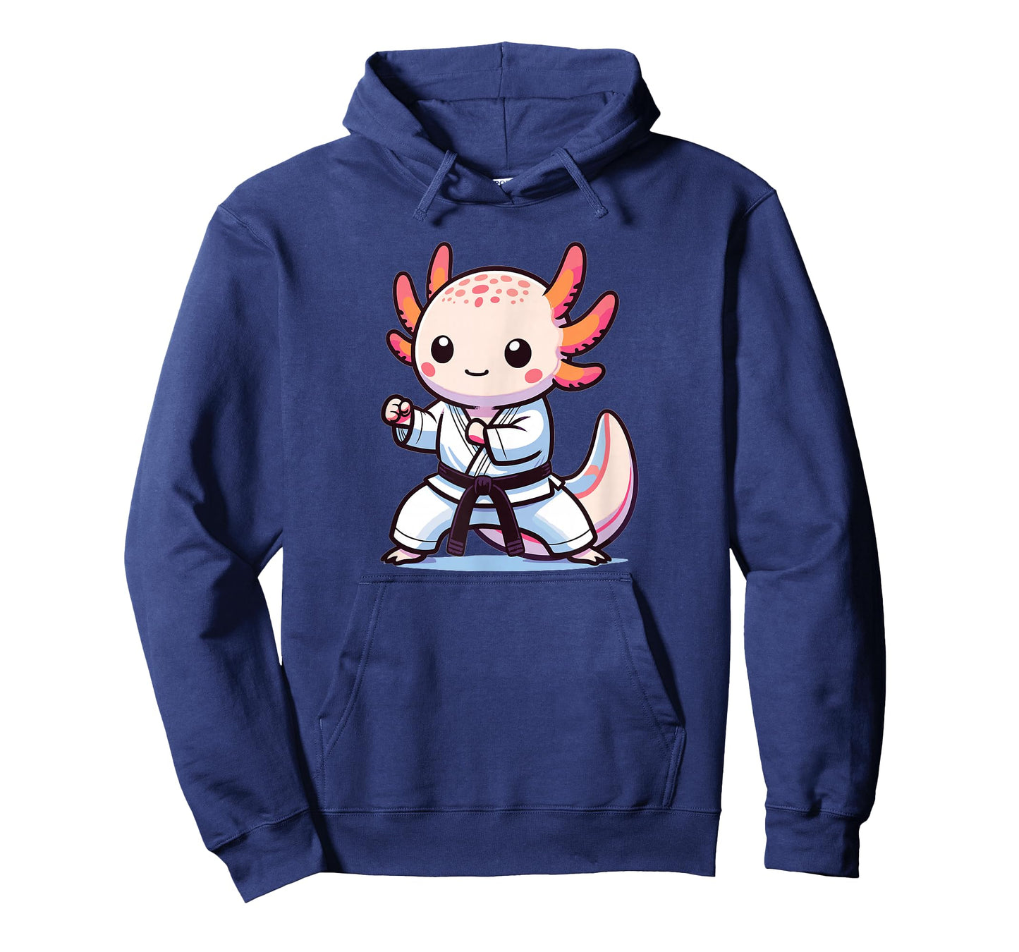 Sports Axolotls Martial Arts Karate Axolotl T-Shirt