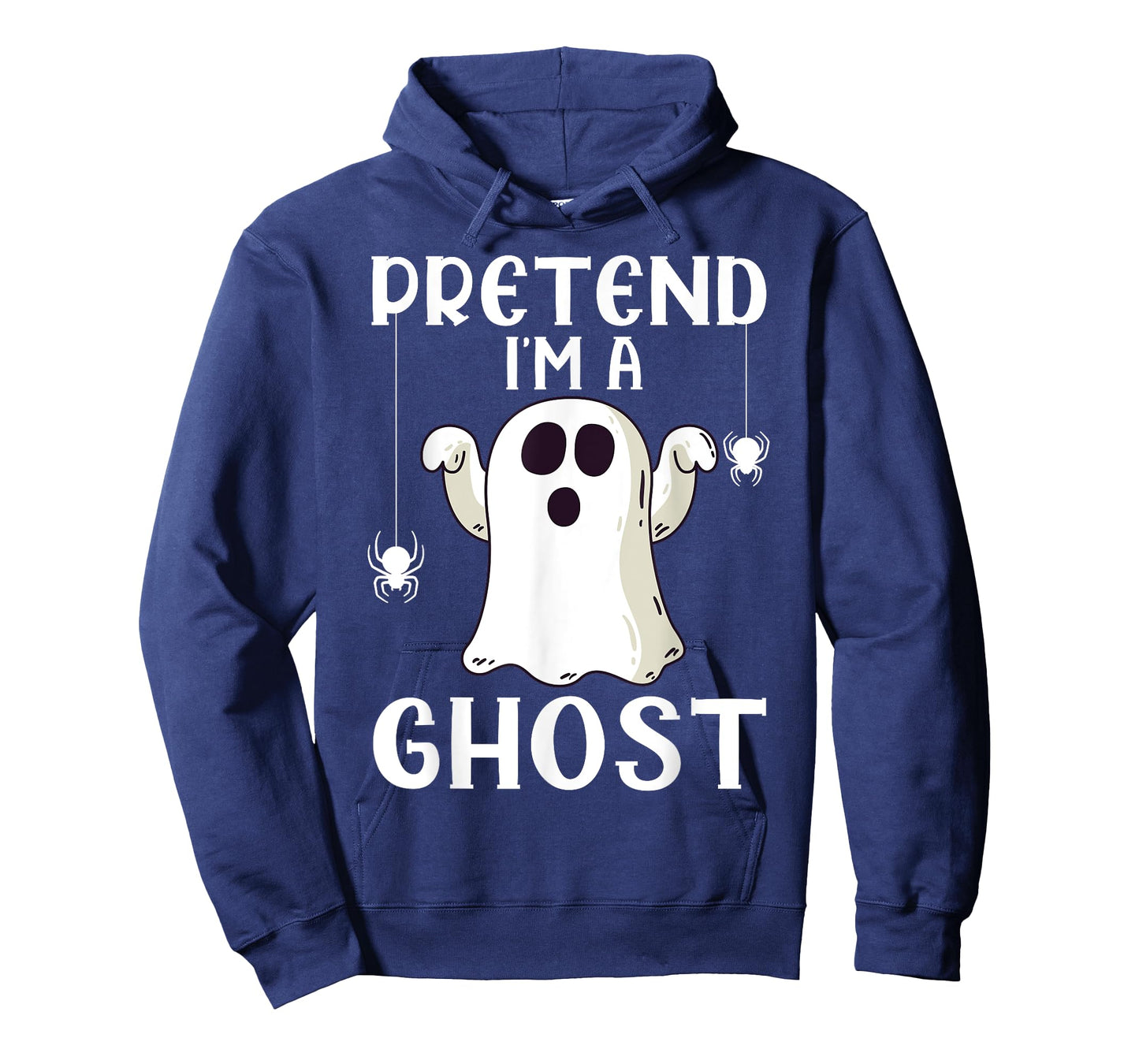 Funny Pretend I'm A Ghost Lazy Halloween Costume T-Shirt