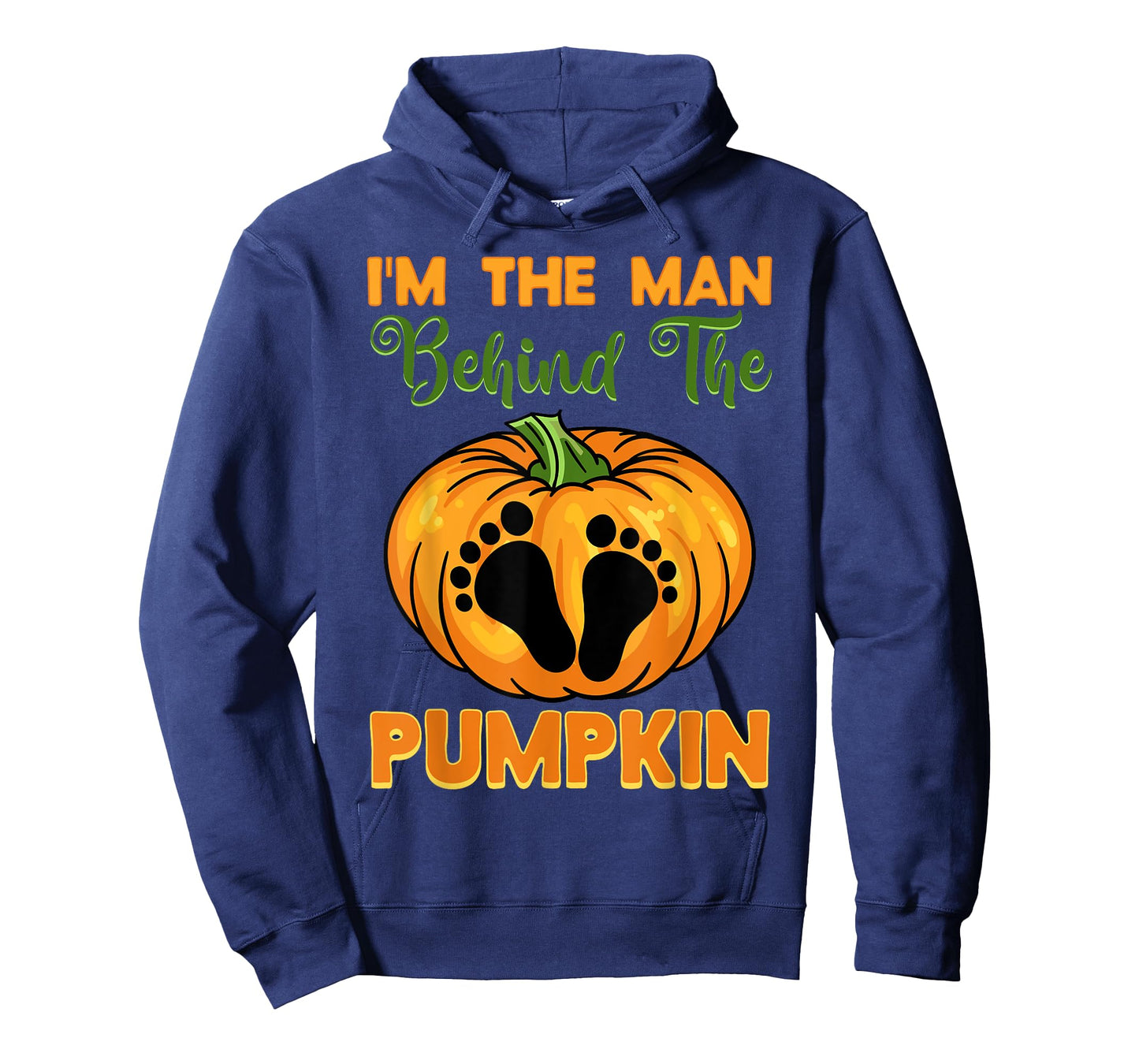 Halloween Gender Reveal Party The Man Behind The Pumpkin T-Shirt