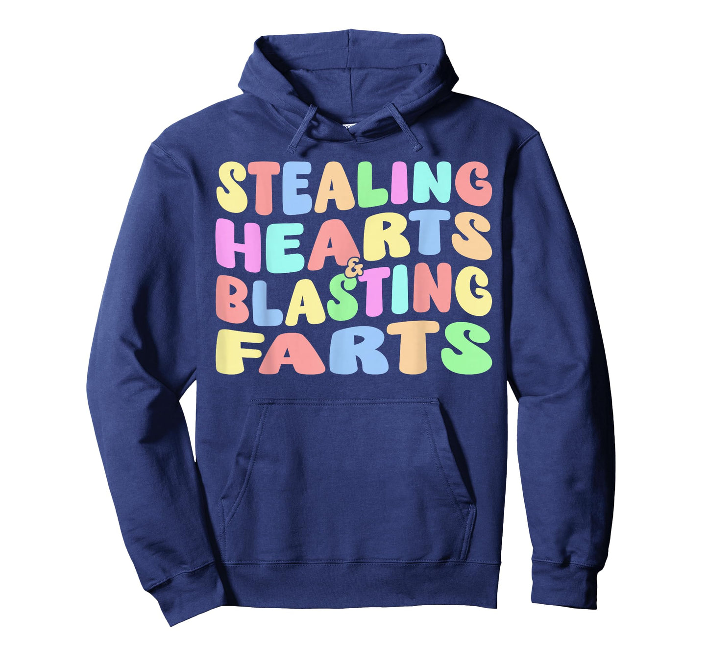 Stealing Hearts & Blasting Farts - Funny Fart Joke T-Shirt
