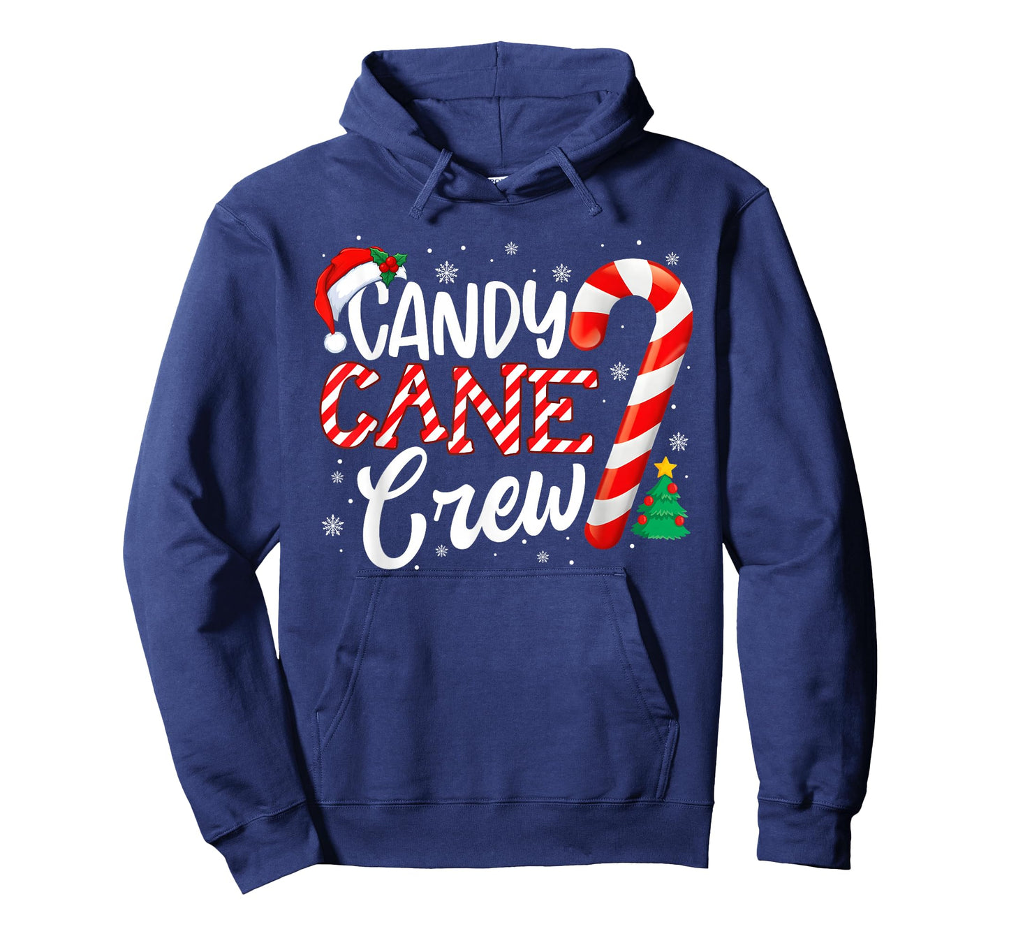 Candy Cane Crew Funny Xmas Christmas Pajamas Men Women Kids T-Shirt