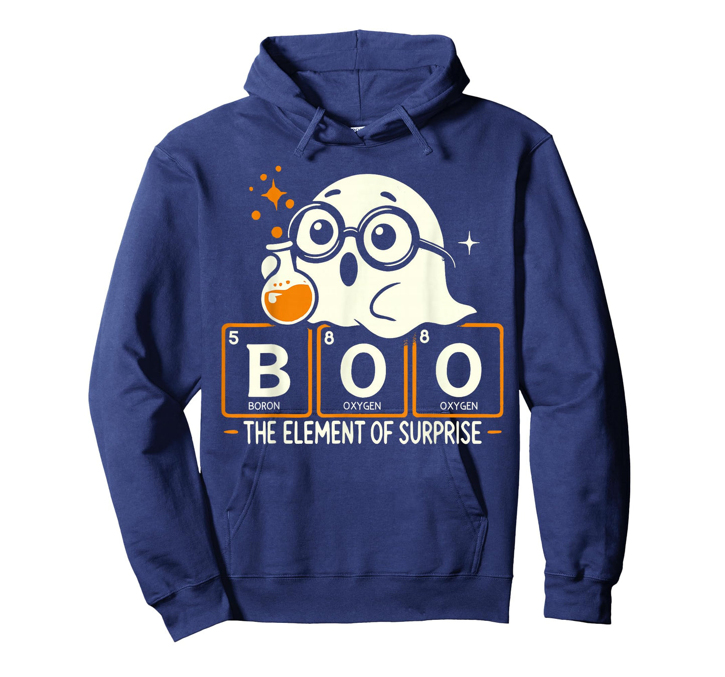 Boo The Element Of Surprise Shirt Cute Ghost Science Vintage T-Shirt