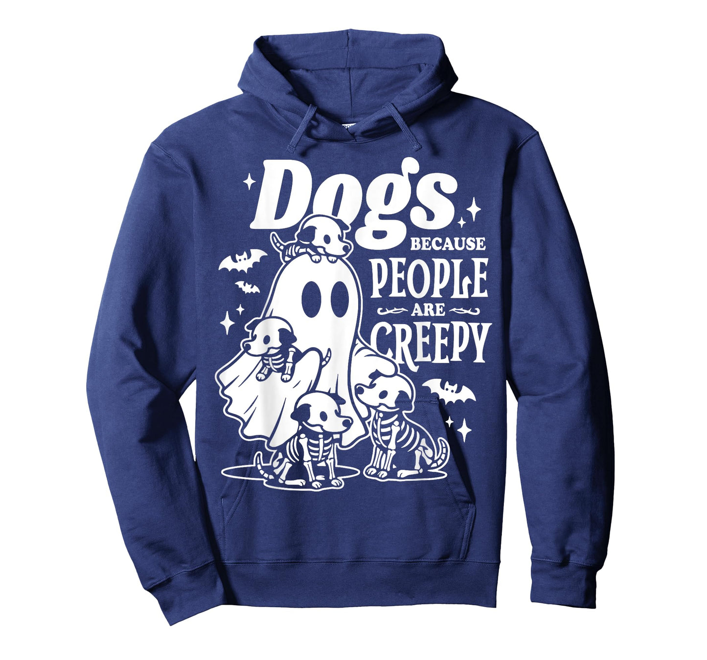 Halloween Ghost Dogs Because People Are Creepy T-Shirt