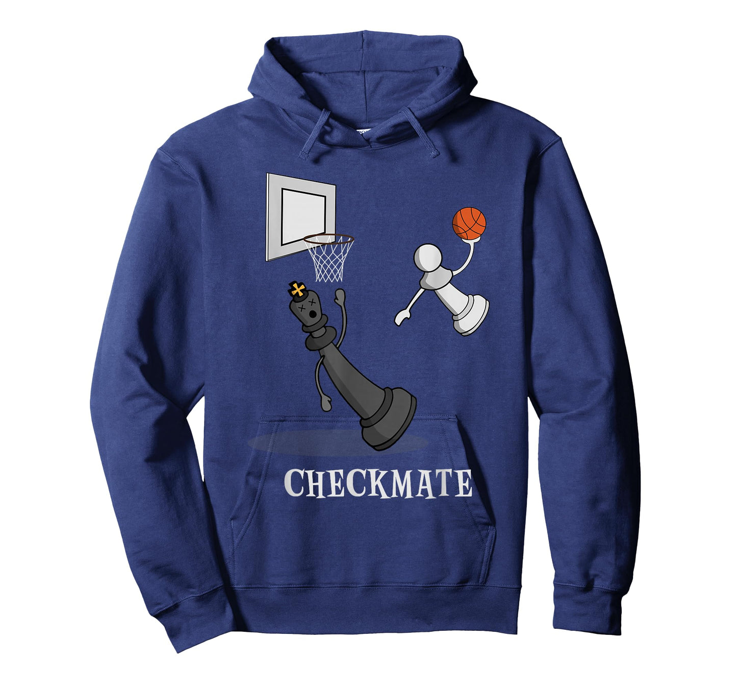 Funny Checkmate Chess Basketball Game Board King Pawn Piece T-Shirt