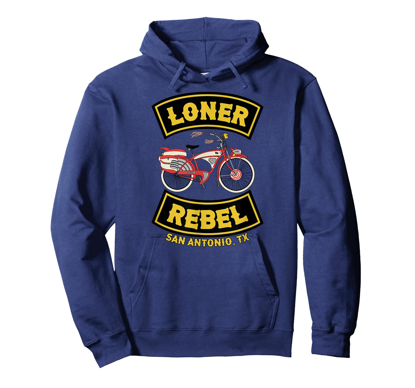 I'm A Loner, A Rebel Funny Biker Gang Motorcycle Club Style T-Shirt