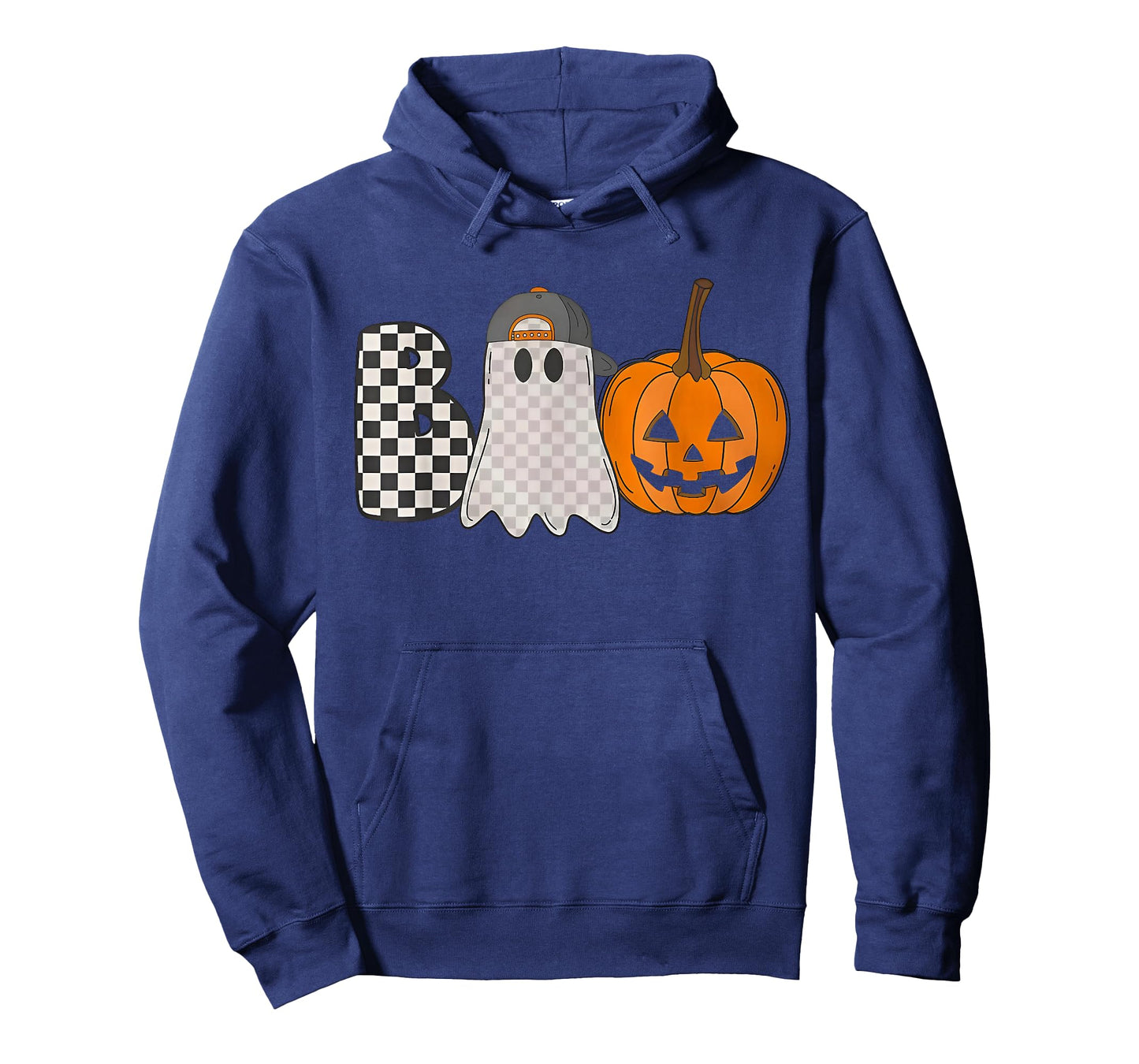 Boo Funny Ghost Jack O Lantern Spooky Season Happy Halloween T-Shirt