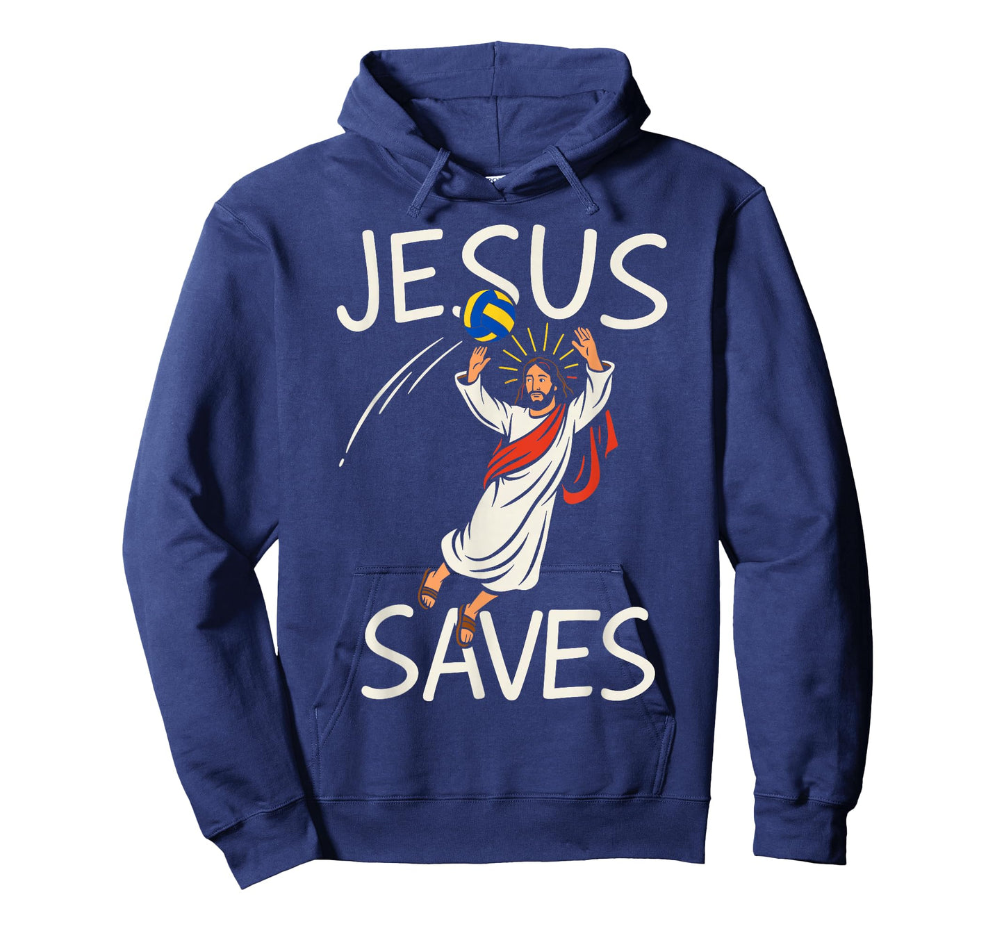 Funny Jesus Saves Volleyball Christian Joke Tee Player Coach T-Shirt