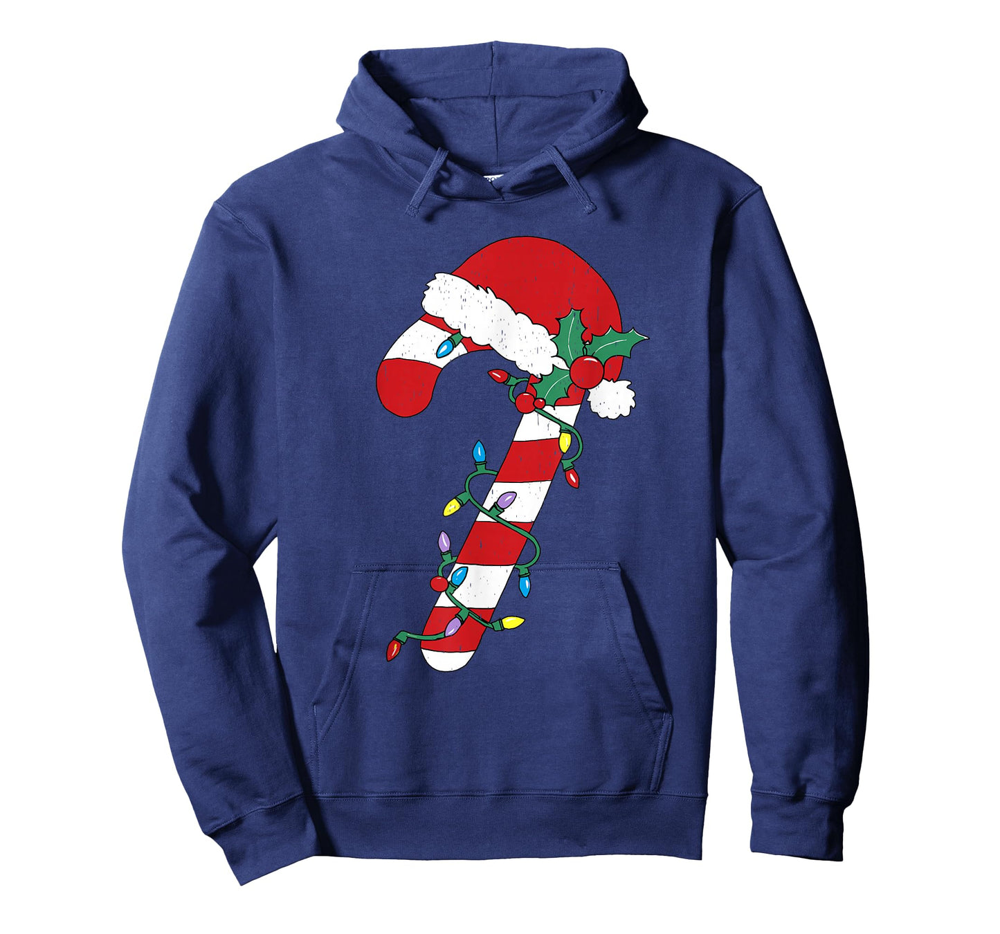 Christmas Candy Cane Santa Xmas Kids Toddler Youth Women Men T-Shirt