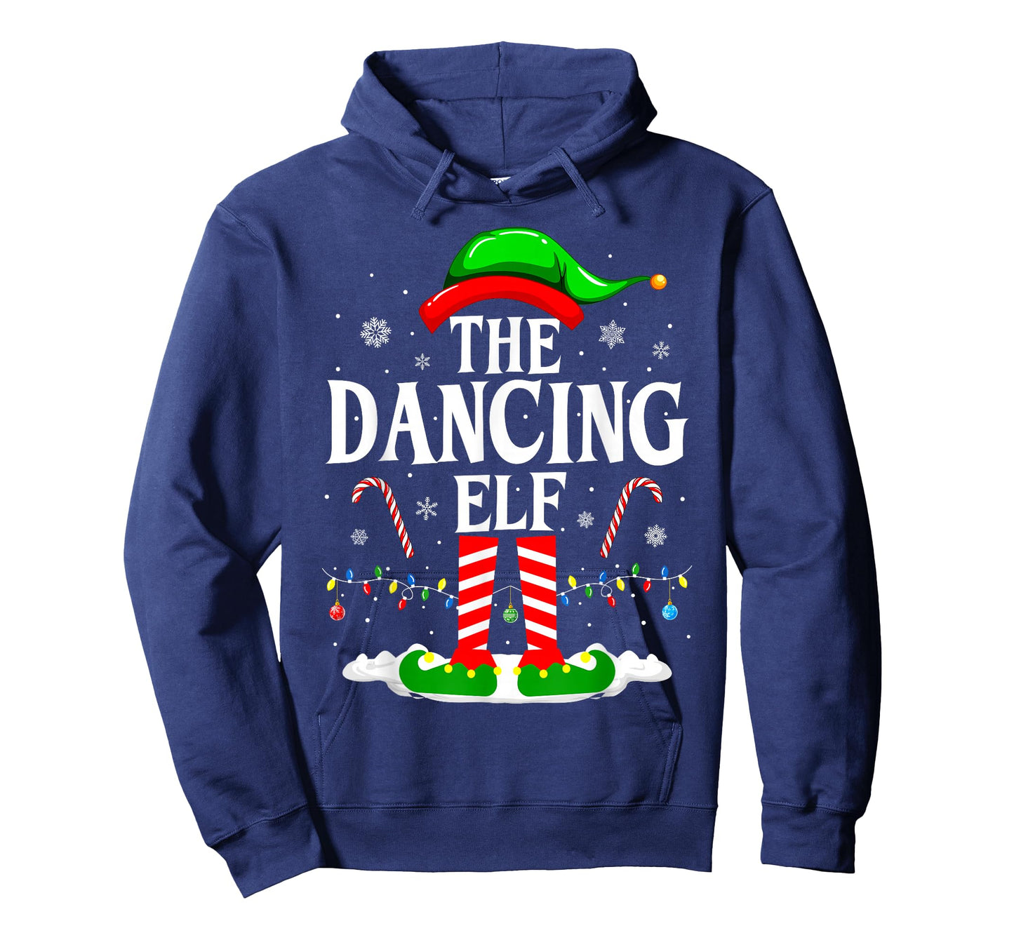 The Dancing Elf Xmas Funny Family Matching Group Christmas T-Shirt