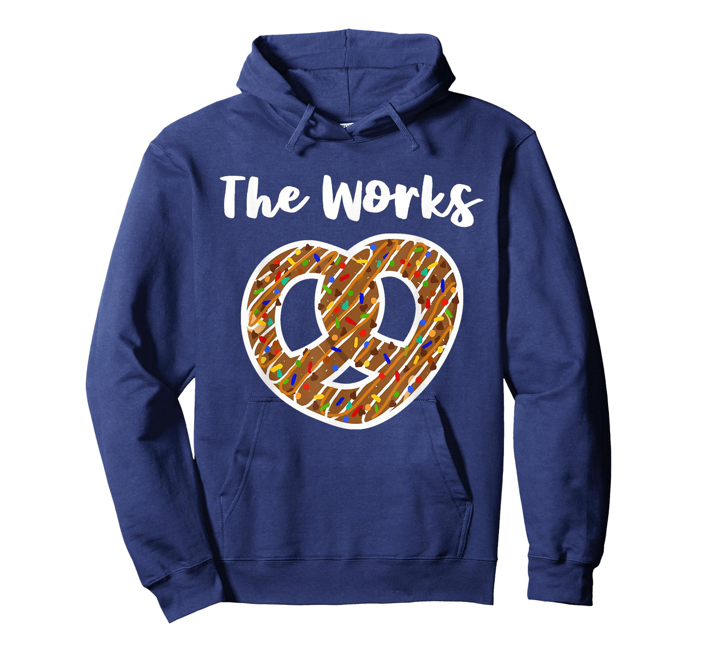 Pretzel The Works Chocolate Covered Sprinkles Everything T-Shirt