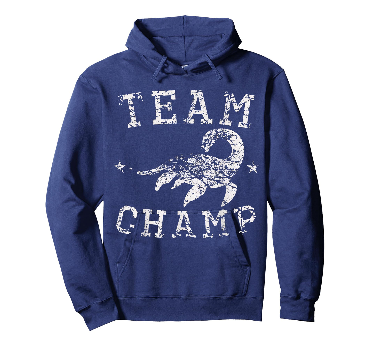 Vintage Team Champ Lake Champlain Monster Distressed T-Shirt T-Shirt