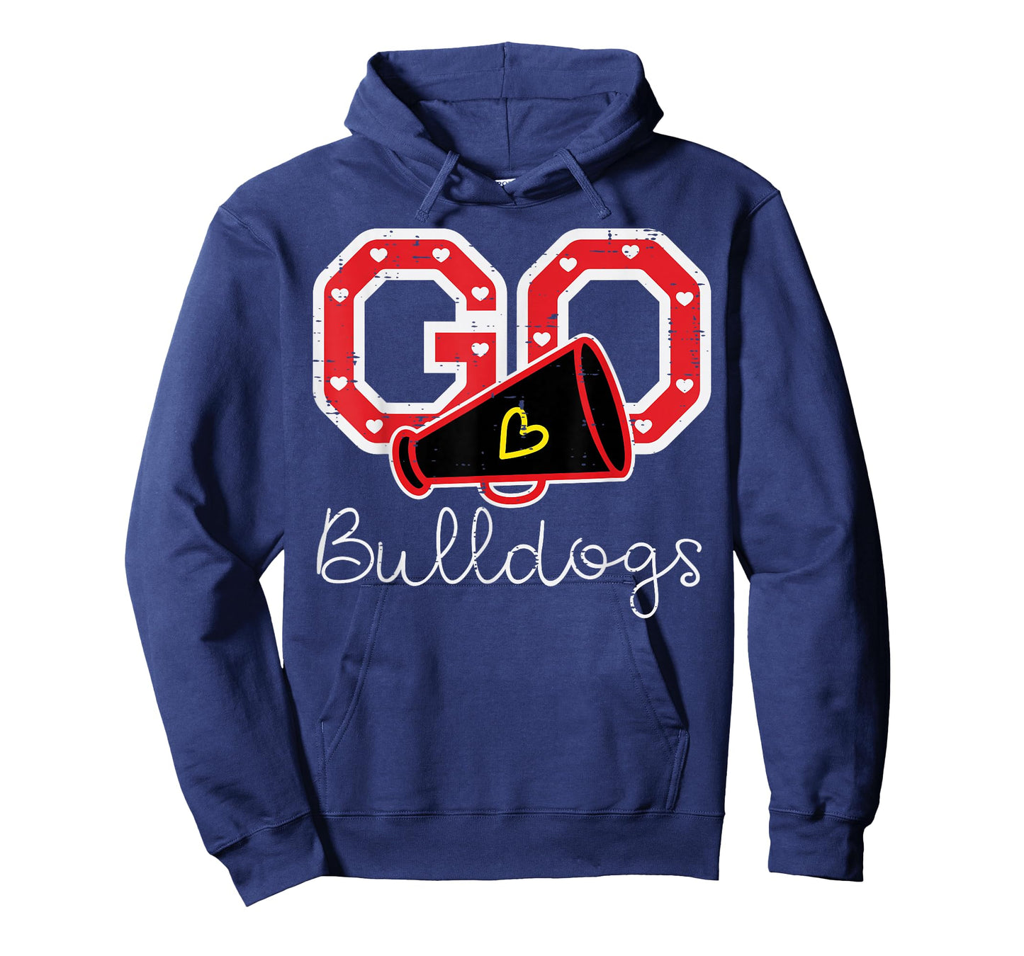 Go Bulldog Men Kids Boys Women Girls Youth Teen T-Shirt