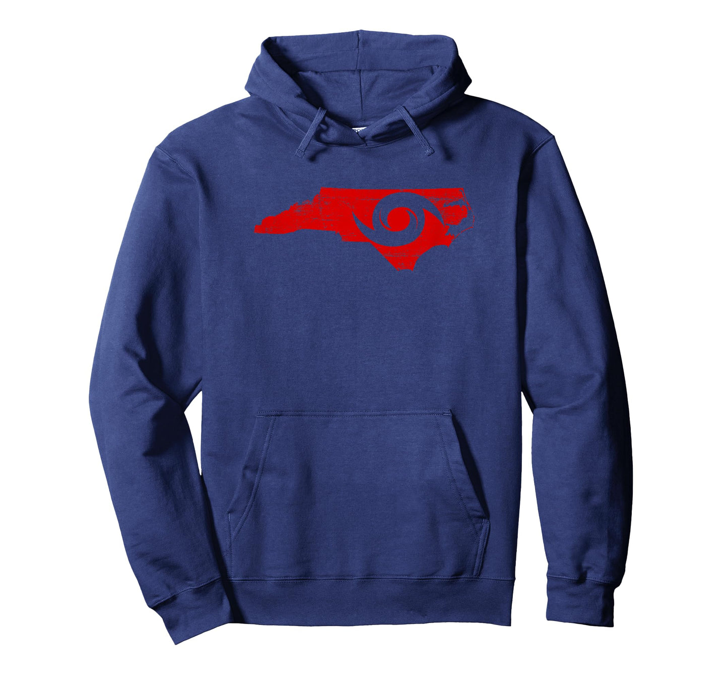 Red North Carolina Eye of the Hurricane T-Shirt