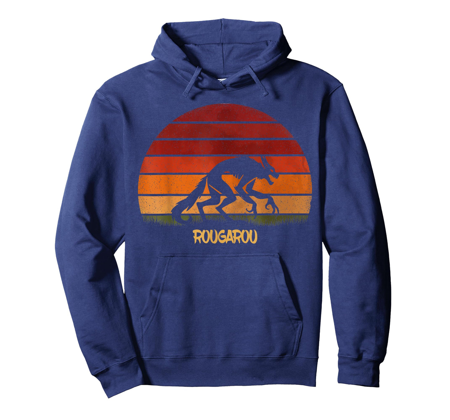 Cryptid Vintage Rougarou Creature Folklore Retro Monster T-Shirt