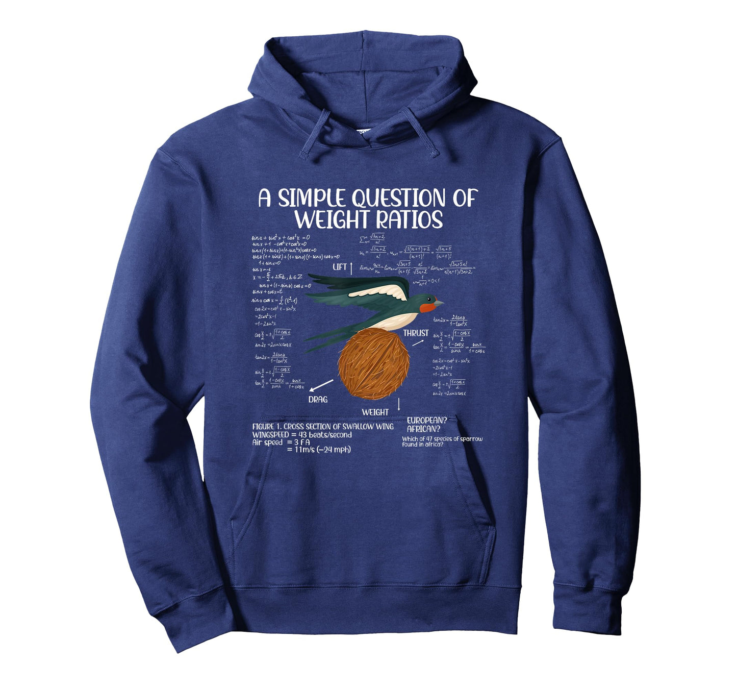 A Simple Question of Weight Ratios Math Teacher T-Shirt