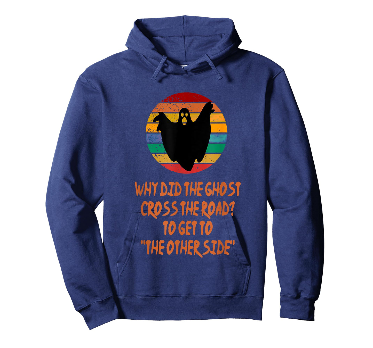 Ghost The Other Side Halloween Kids Puns Jokes Costume Idea T-Shirt