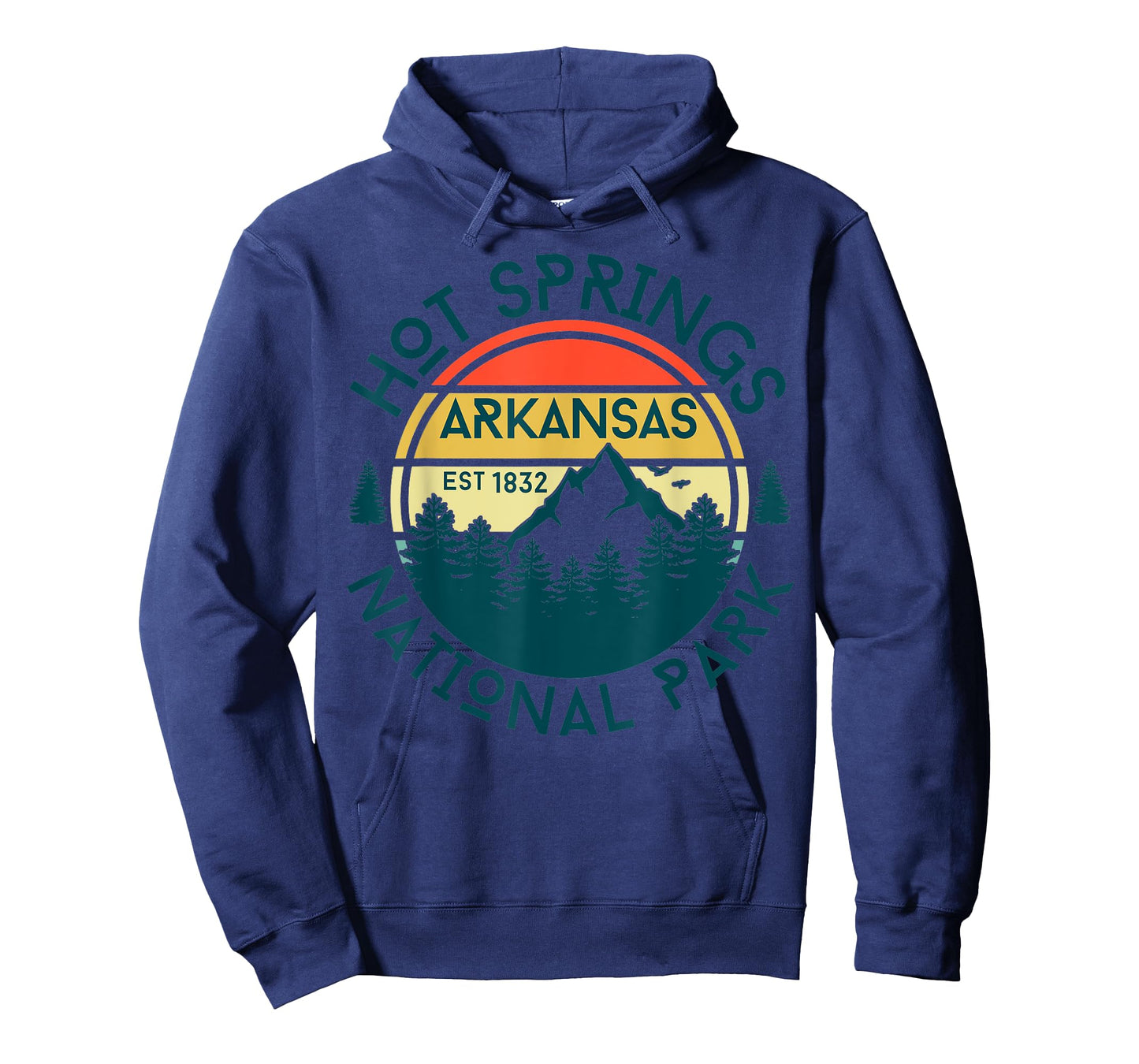 Hot Springs Arkansas Nature Hiking Outdoors Travel Girls T-Shirt