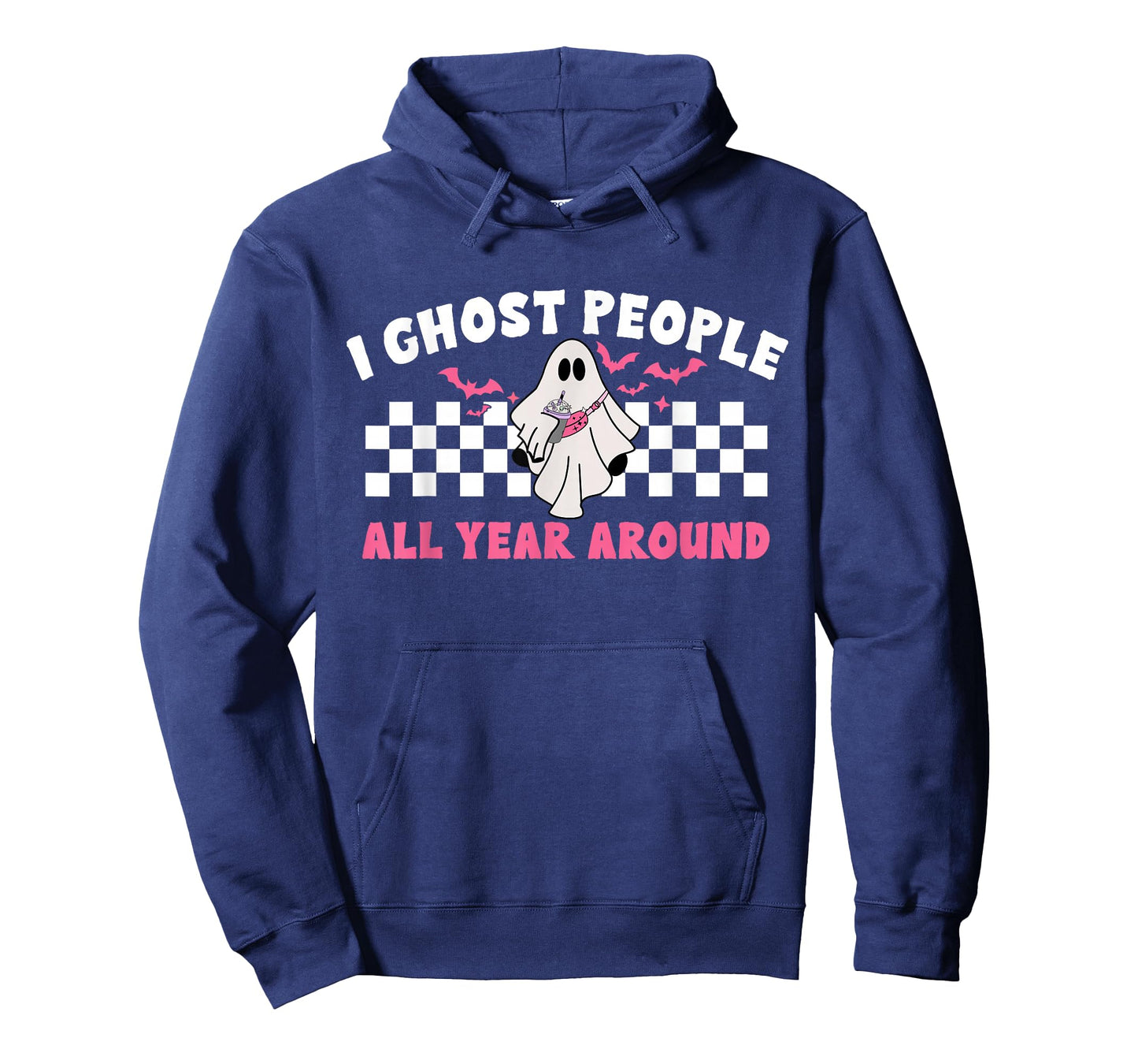 I Ghost People All Year Around Funny Ghosting Halloween T-Shirt