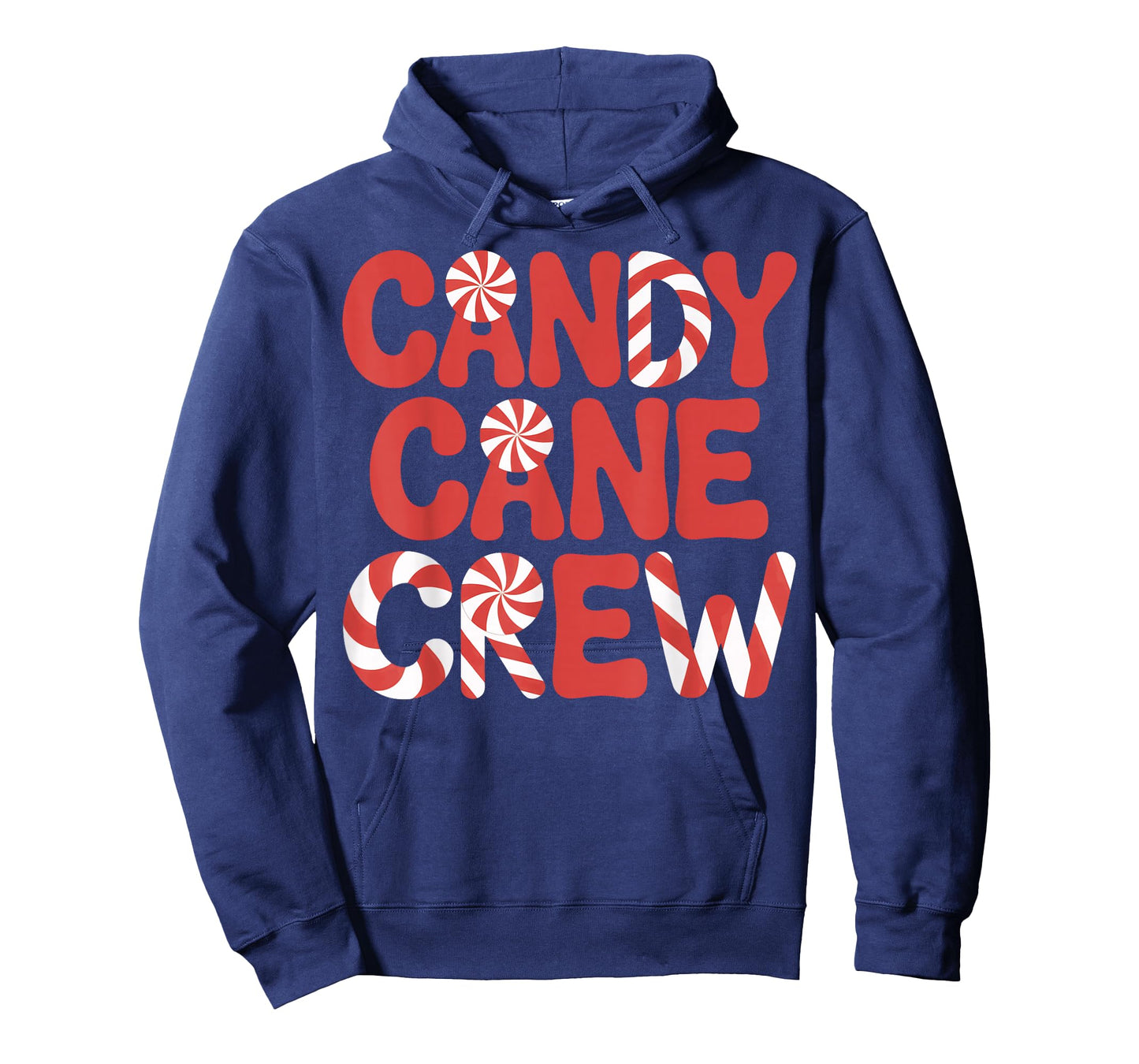 Candy Cane Crew Red White Lovers Group T-Shirt