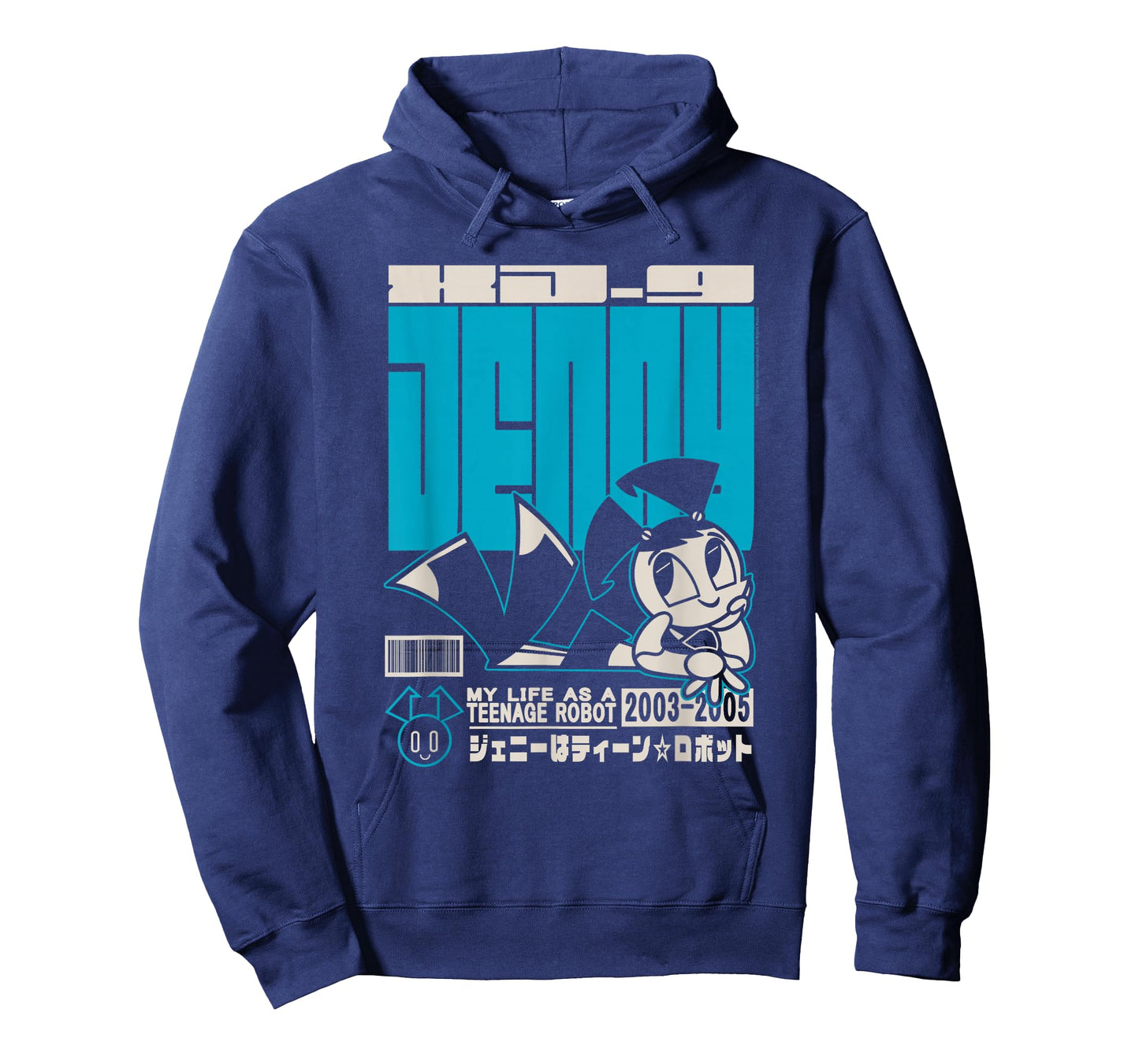 My Life as a Teenage Robot Jenny Cute Kanji Cartoon T-Shirt