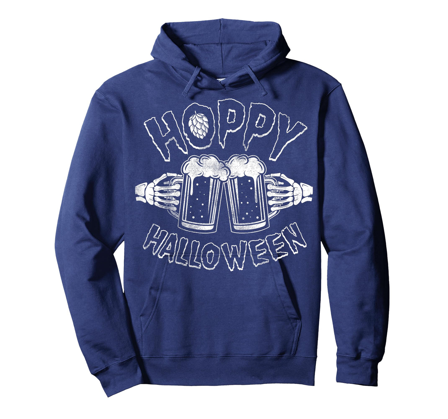 Hoppy Halloween Beer Mugs Skeleton T-Shirt