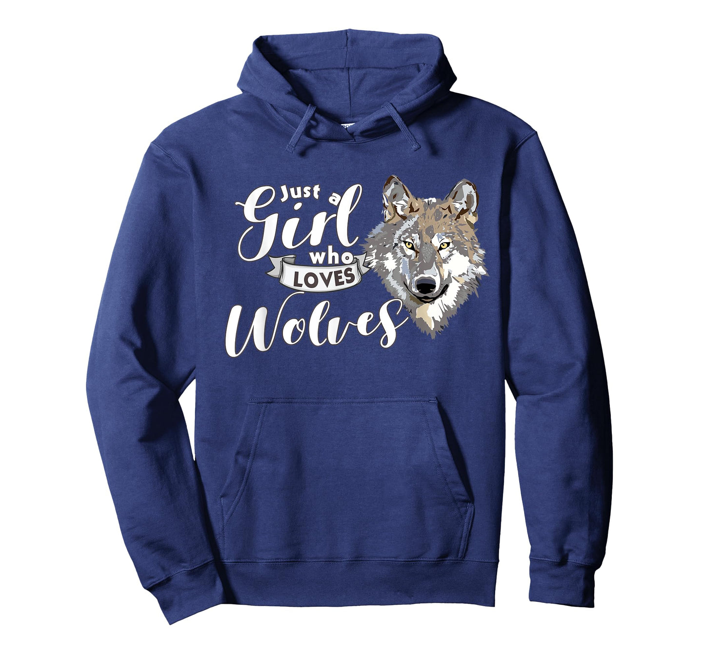 Just a Girl Who Loves Wolves Cute Tee for Women and Girls T-Shirt