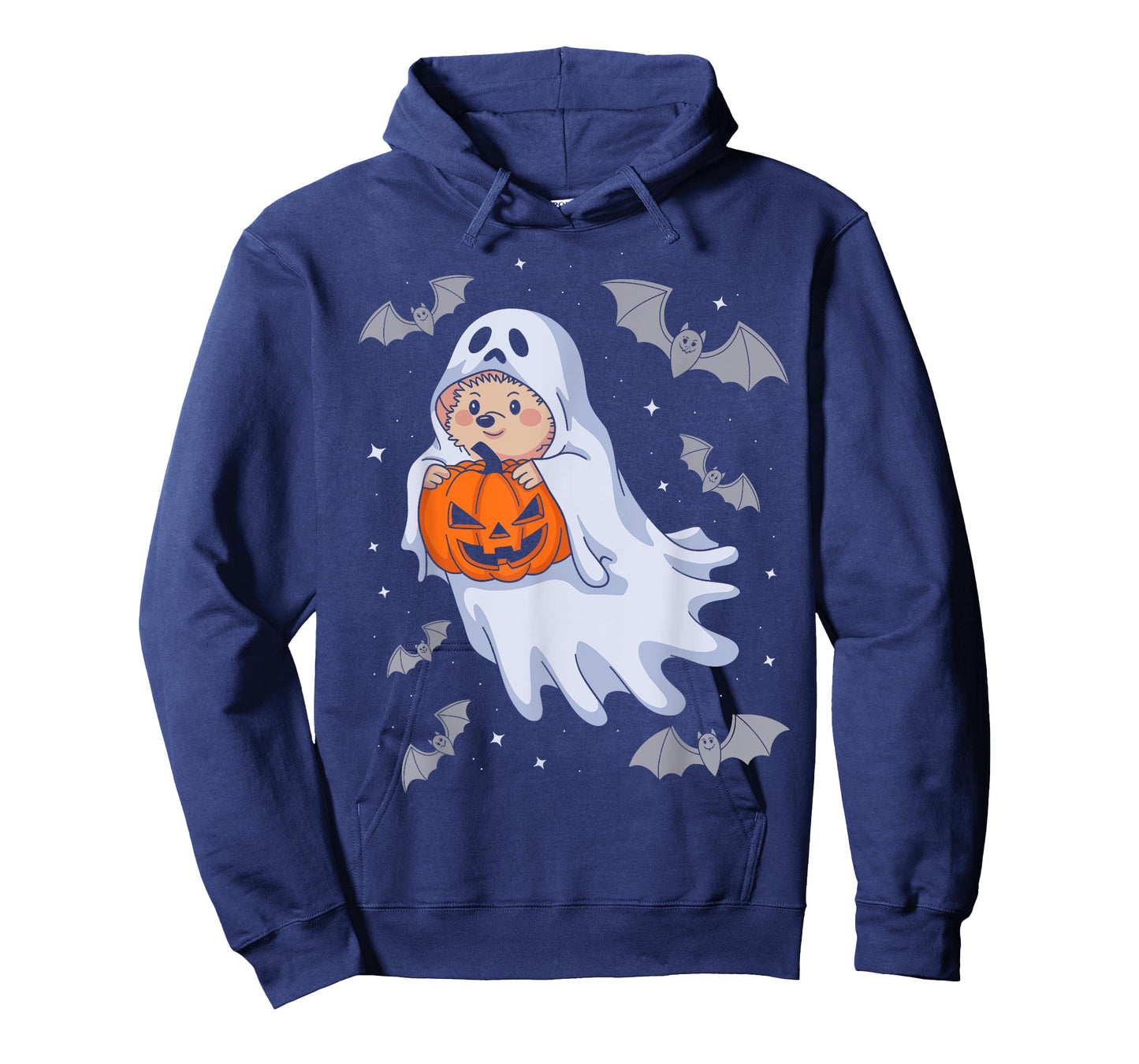 Funny Ghost Hedgehog Lovers Spooky Halloween Pumpkin Costume T-Shirt