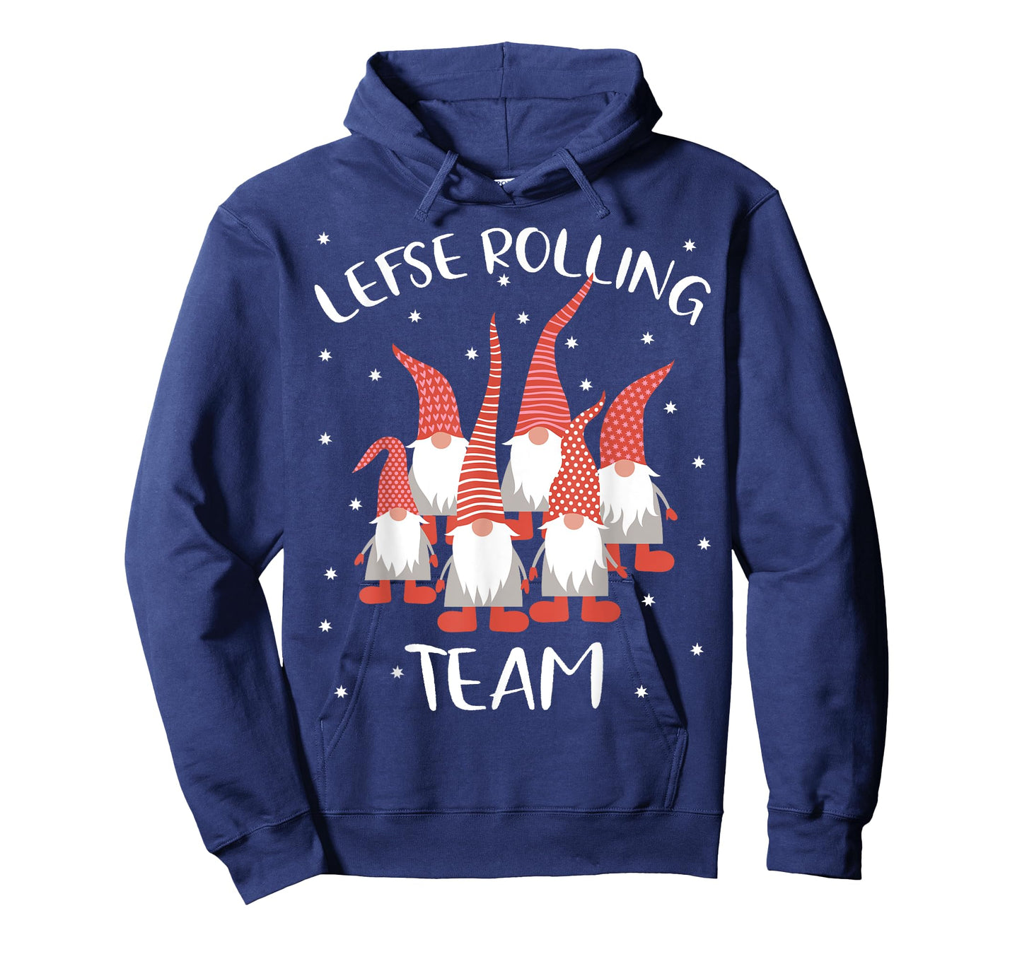 Lefse Rolling Team God Jul Gnome Tomte Xmas Santa Christmas T-Shirt