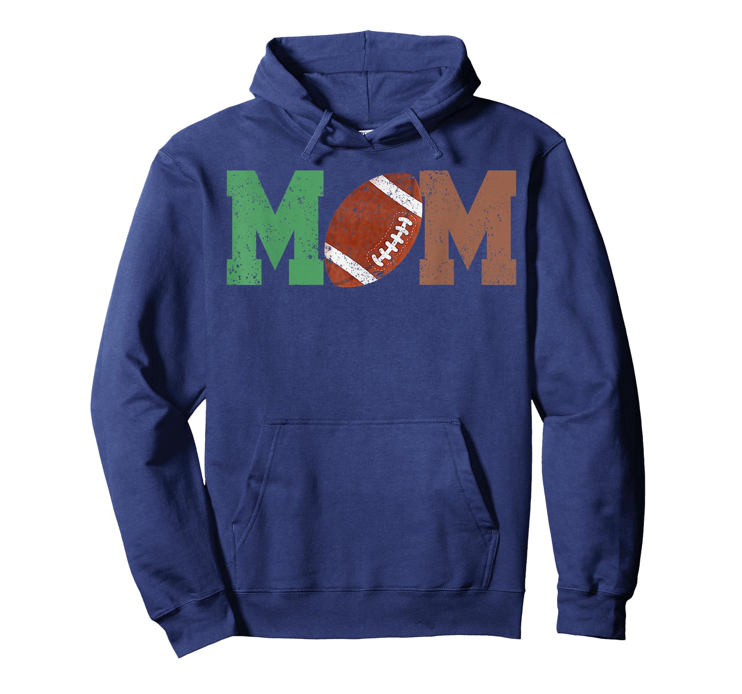 Mom of The 1 Year Old Football 1st Year Down Birthday Party T-Shirt