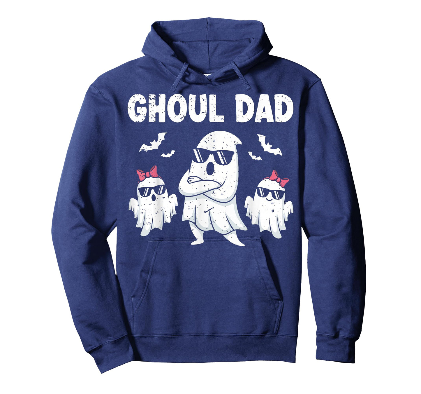 Ghoul Dad Vintage Ghost Funny Halloween Costume T-Shirt
