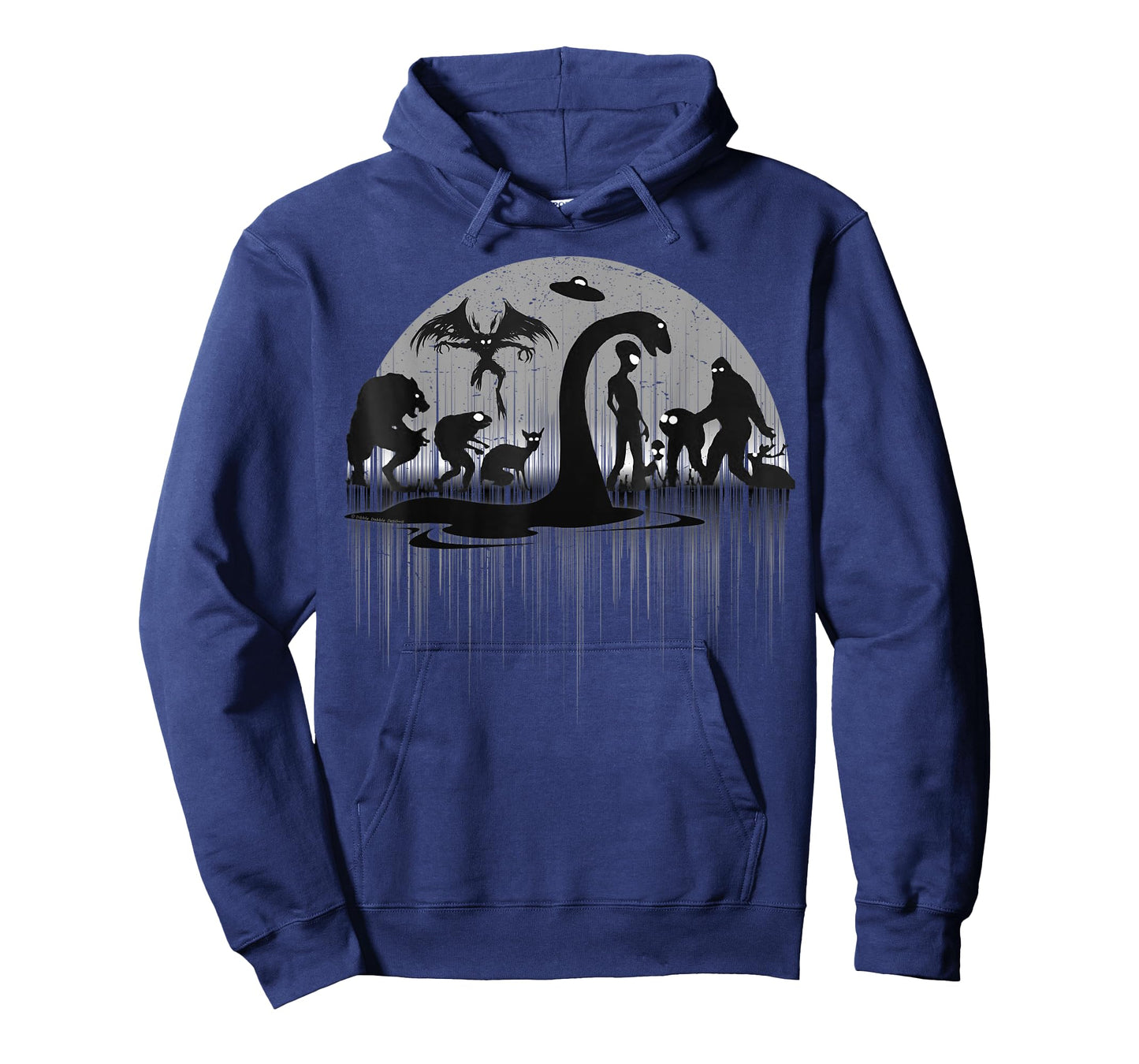 Mythical Loch Ness Bigfoot Mothman Aliens Funny Cryptid T-Shirt