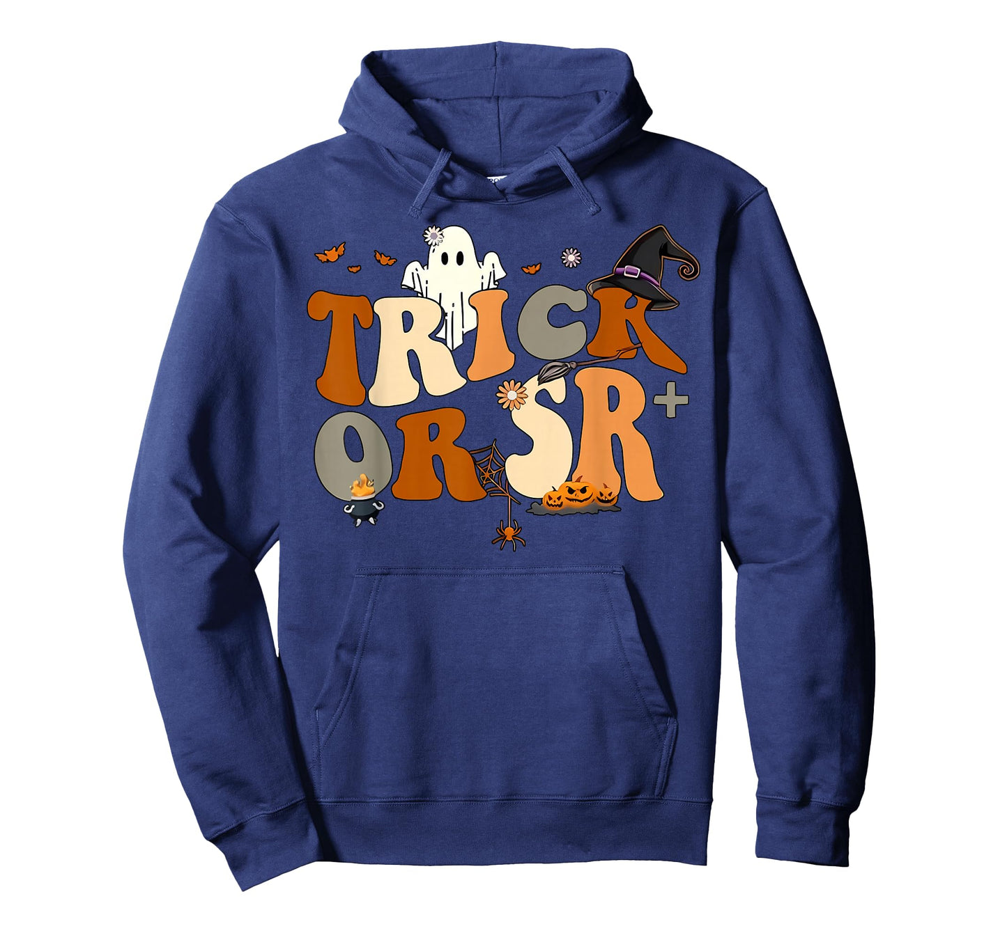 Trick Or SR+ ABA Ghost Halloween Applied Behavior Analysis T-Shirt