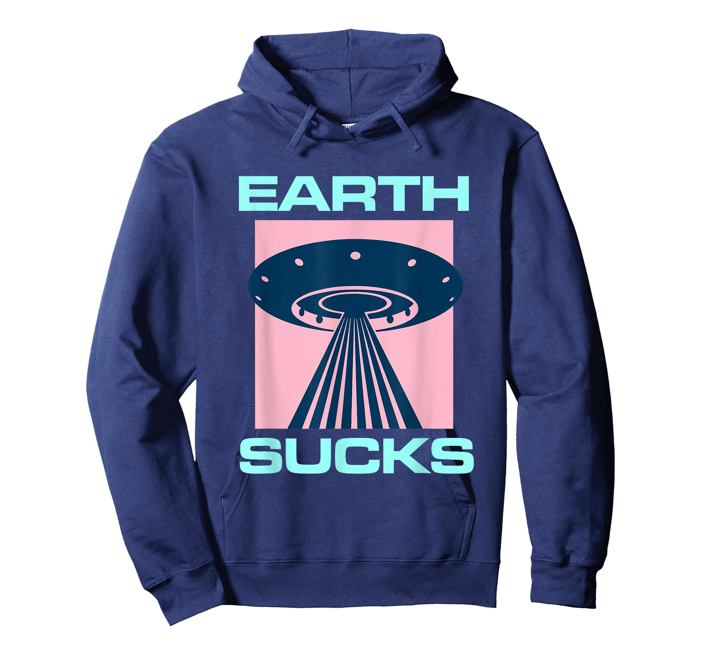 Earth Sucks Alien UFO Geek Planet Nerd Space Star Geeky T-Shirt